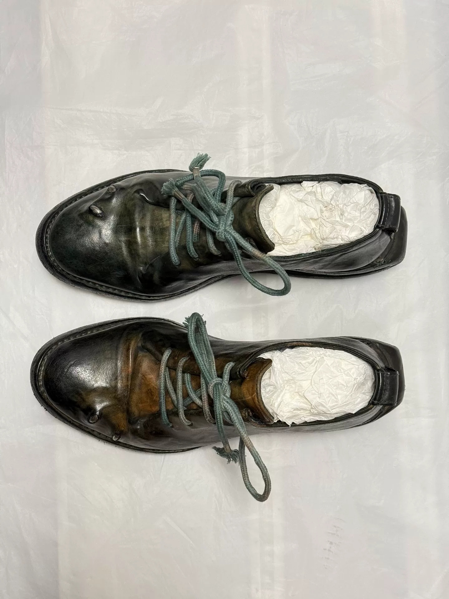 Carol Christian Poell AM 2692P Green Shoes — back