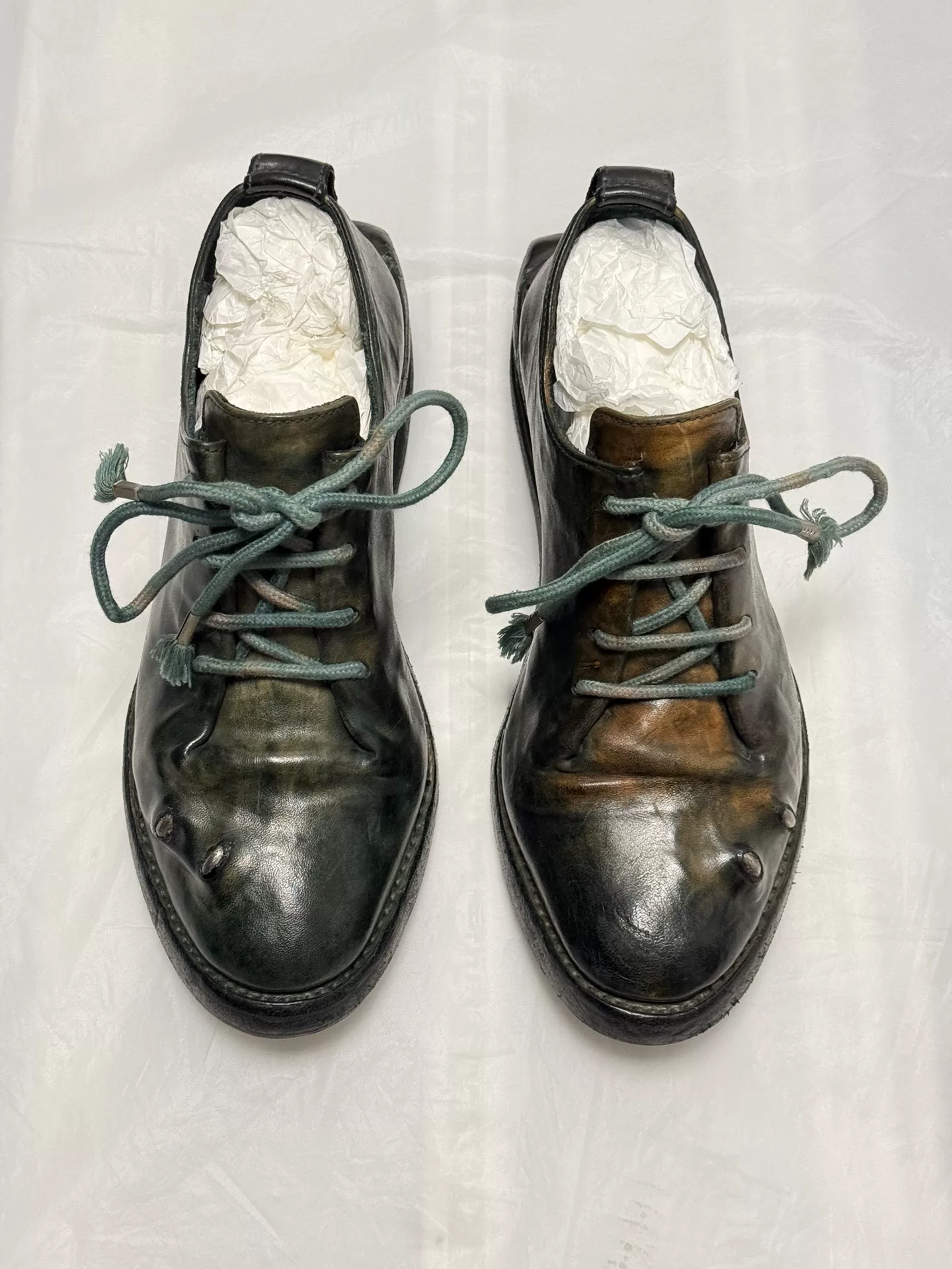 Carol Christian Poell AM 2692P Green Shoes — detail