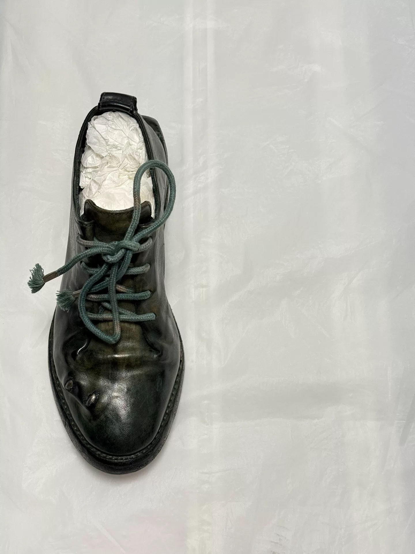 Carol Christian Poell AM 2692P Green Shoes — label