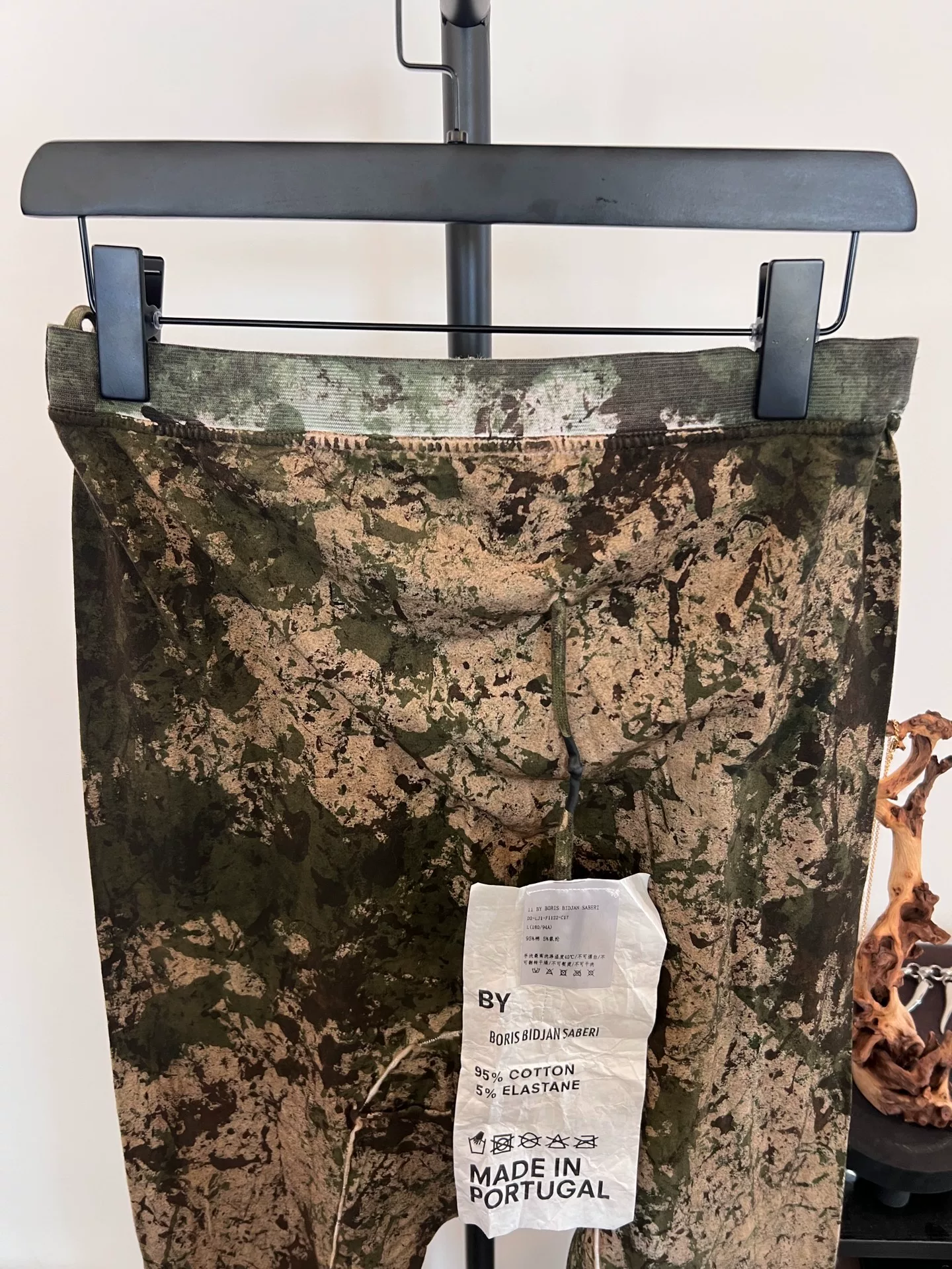 Boris Bidjan Saberi 11by BBS Camo Pants — back