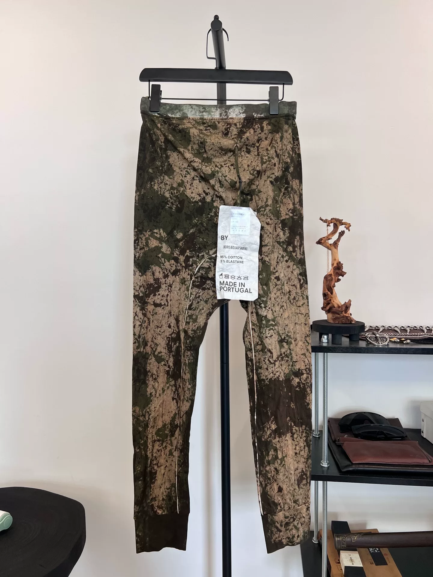 Boris Bidjan Saberi 11by BBS Camo Pants — front