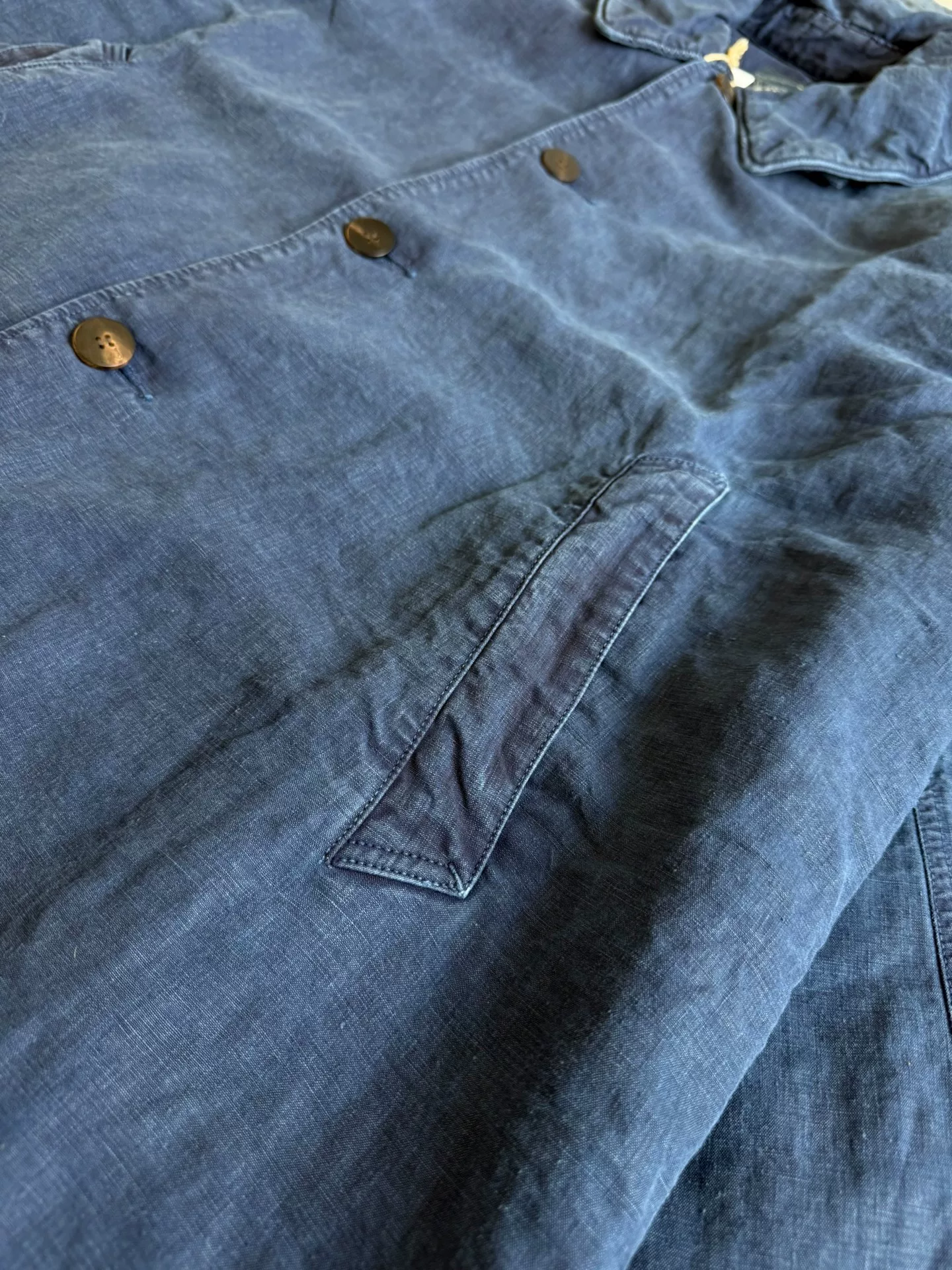 VISVIM 25SS ICT BALMAT LINEN PARKA — back