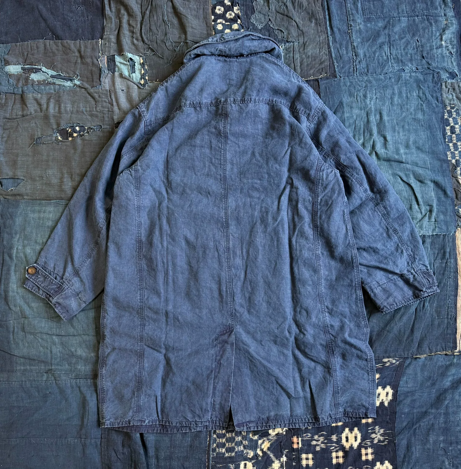 VISVIM 25SS ICT BALMAT LINEN PARKA — detail