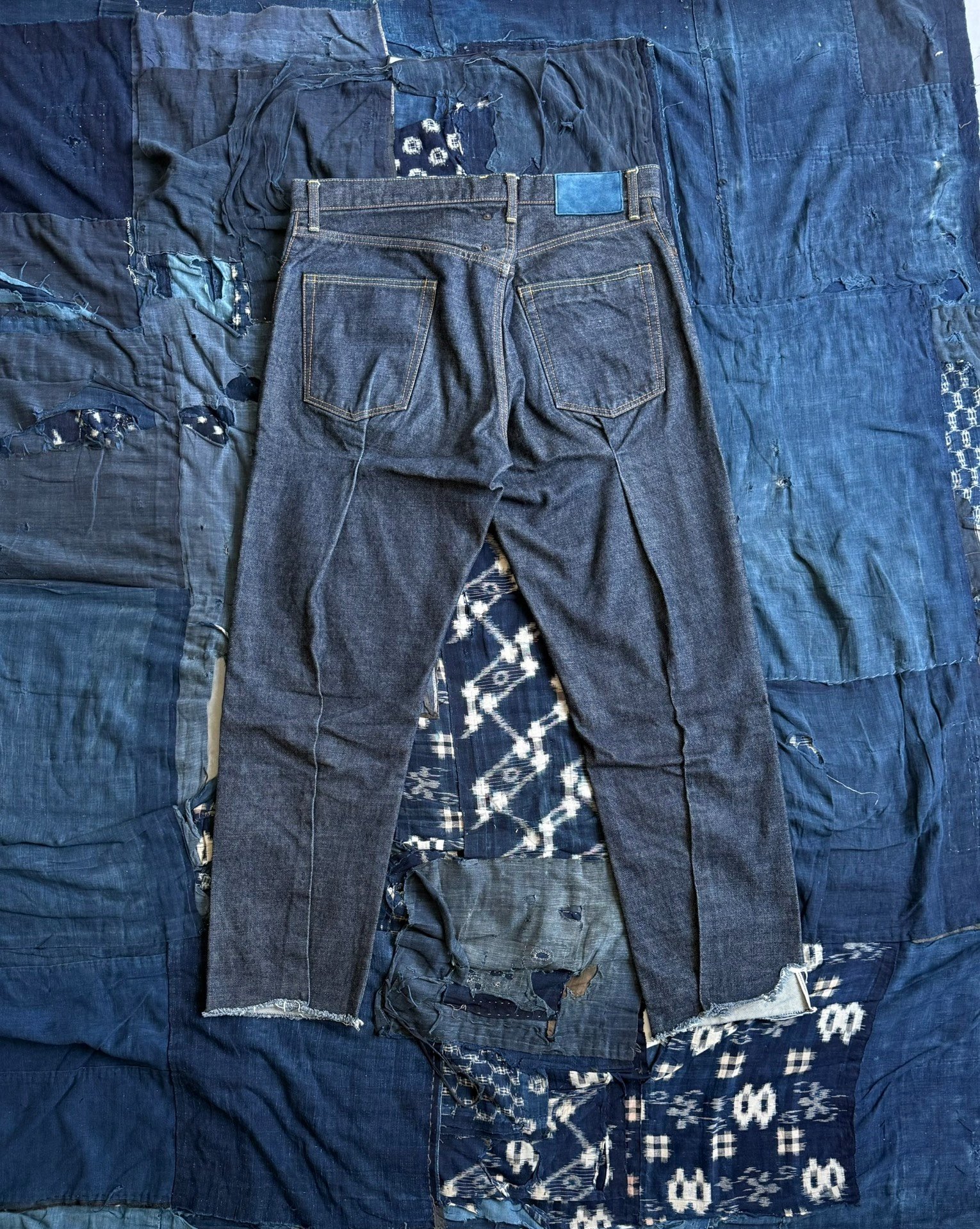 visvim 22AW Spot Journeyman Jeans — front