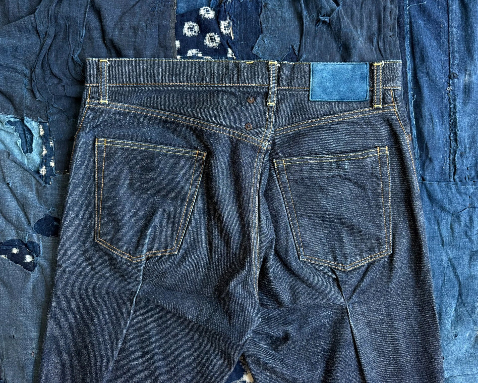 visvim 22AW Spot Journeyman Jeans — label