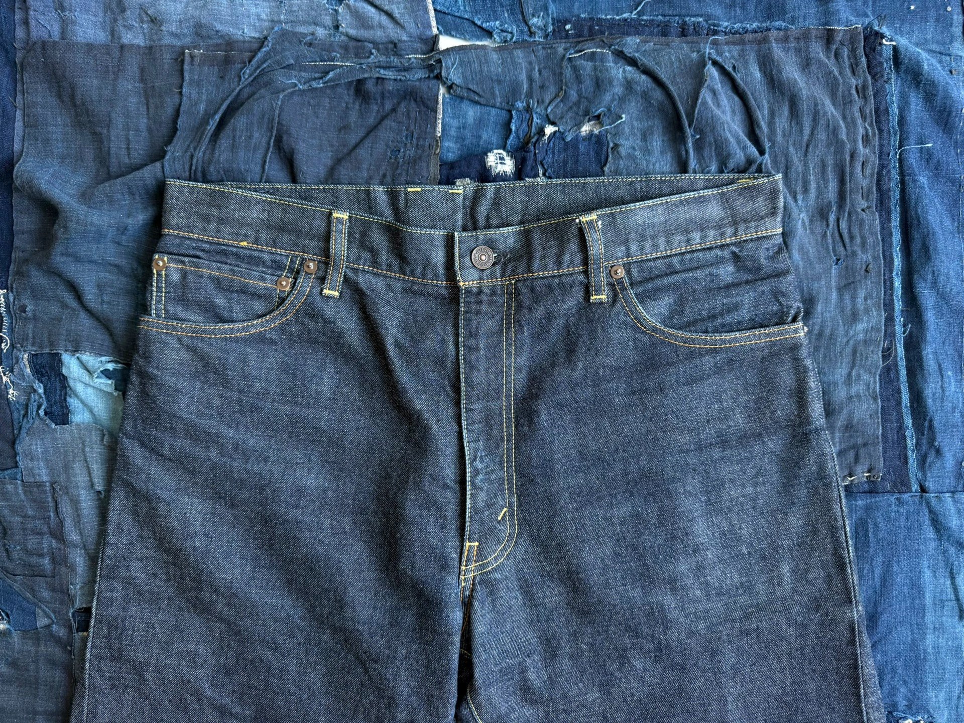 visvim 22AW Spot Journeyman Jeans — back