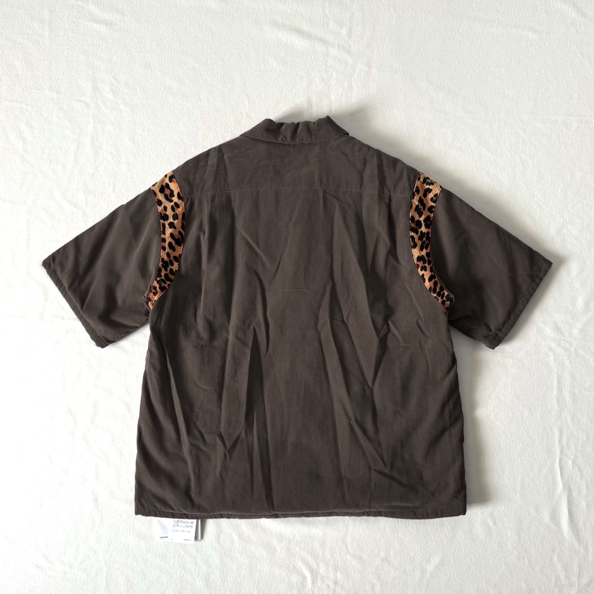 VISVIM 24AW Wallis Down Short-Sleeve Shirt — front