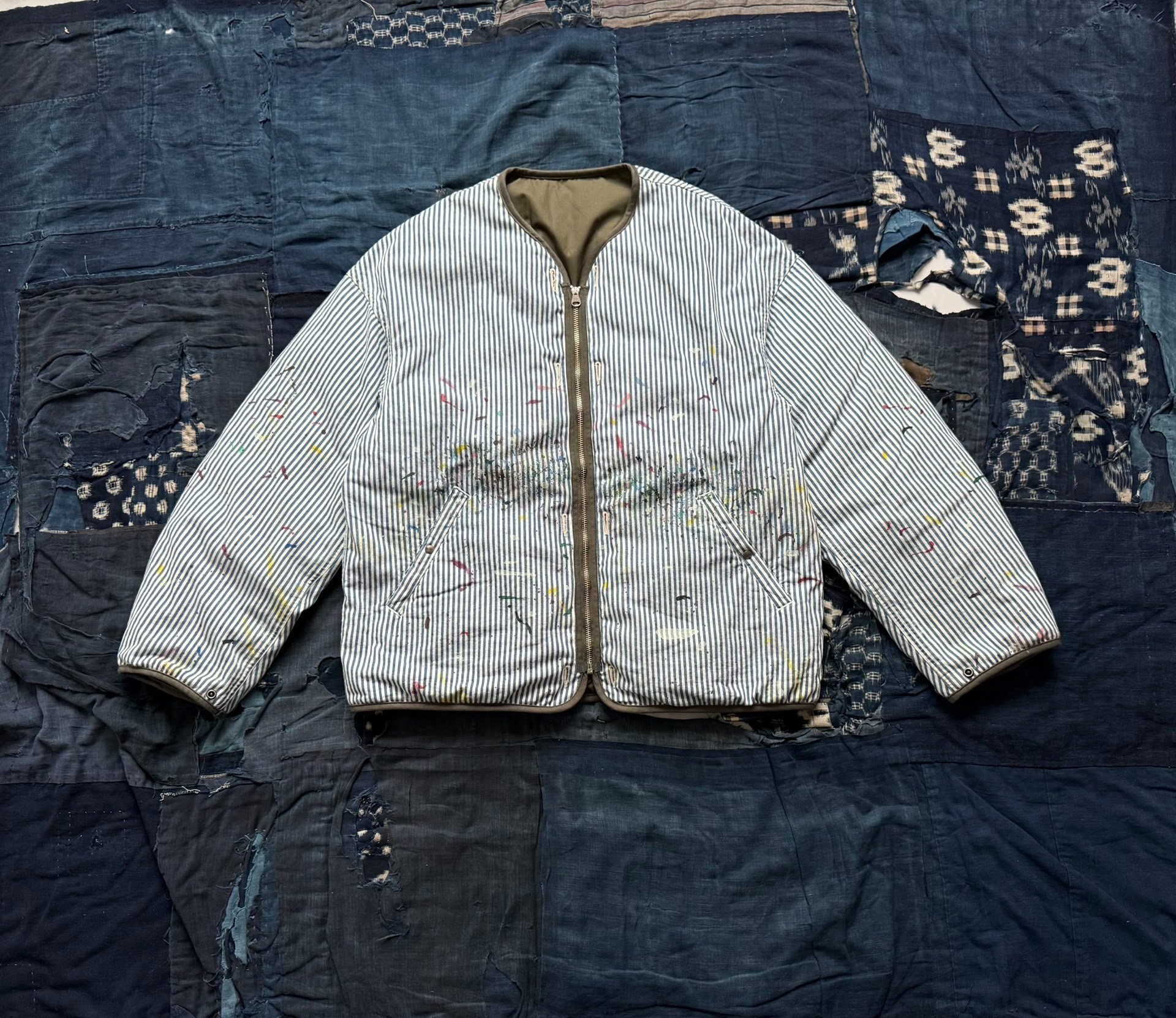 VISVIM 26SS IRIS DOWN JKT DMGD