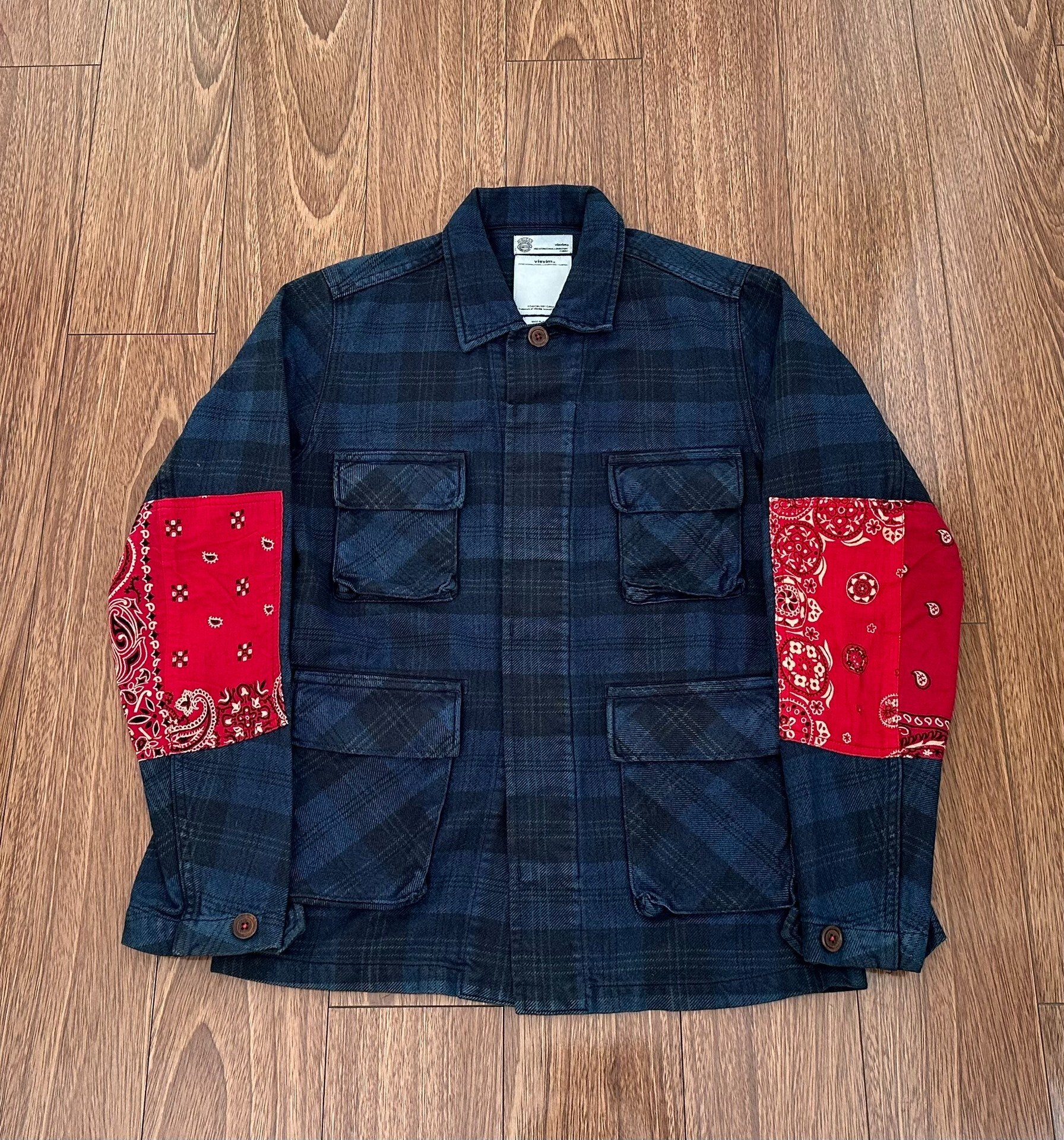 VISVIM KILGORE JKT BANDANA GIZA
