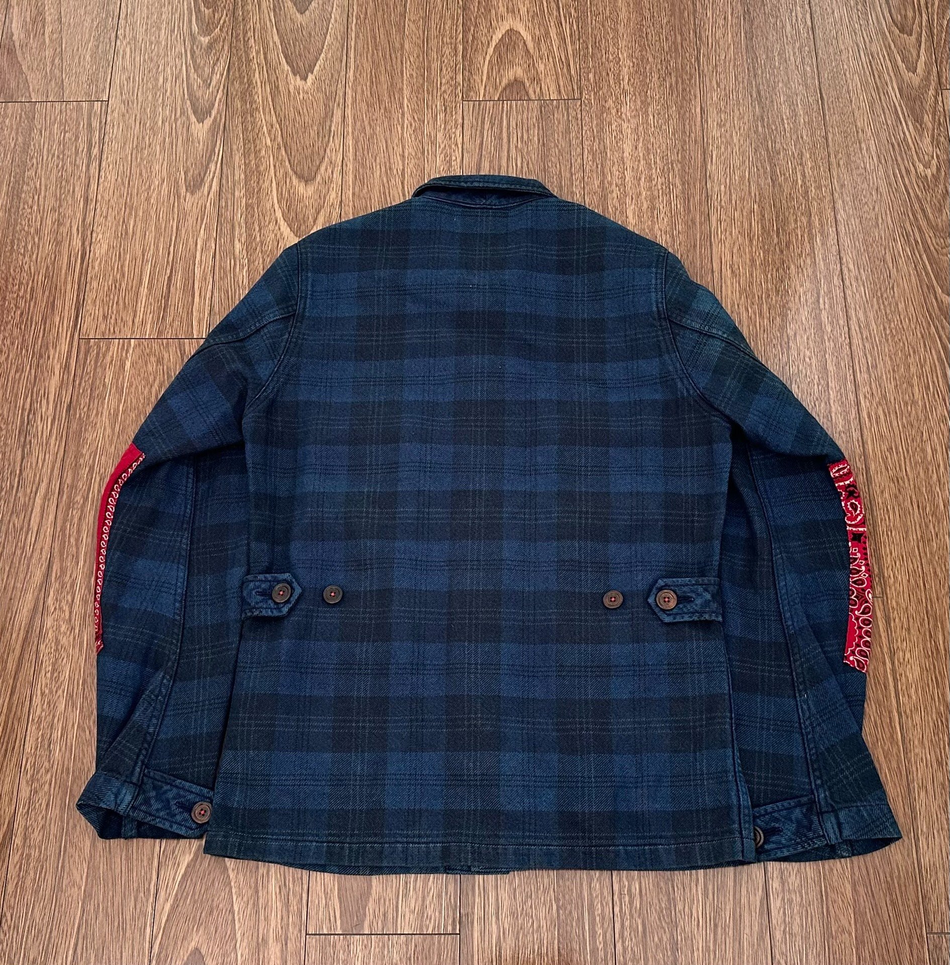 VISVIM KILGORE JKT BANDANA GIZA — front