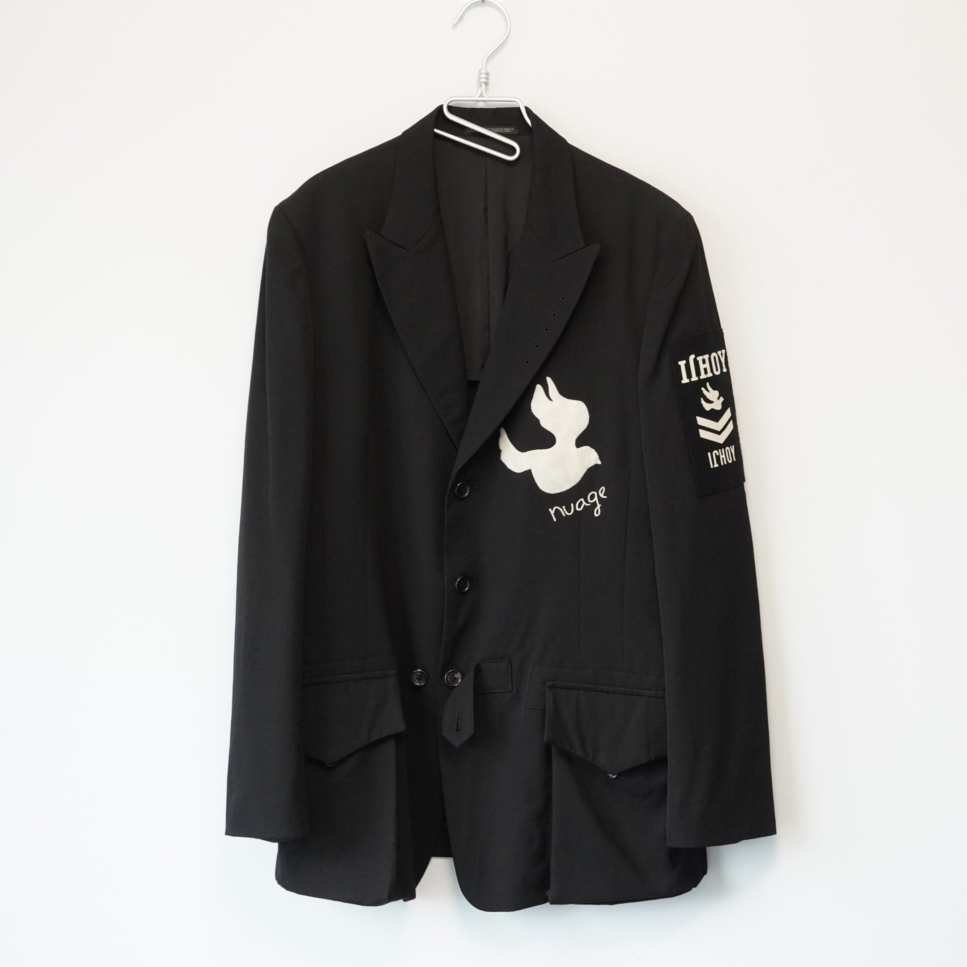 Yohji Yamamoto 2008SS Peace Dove Jacket — detail