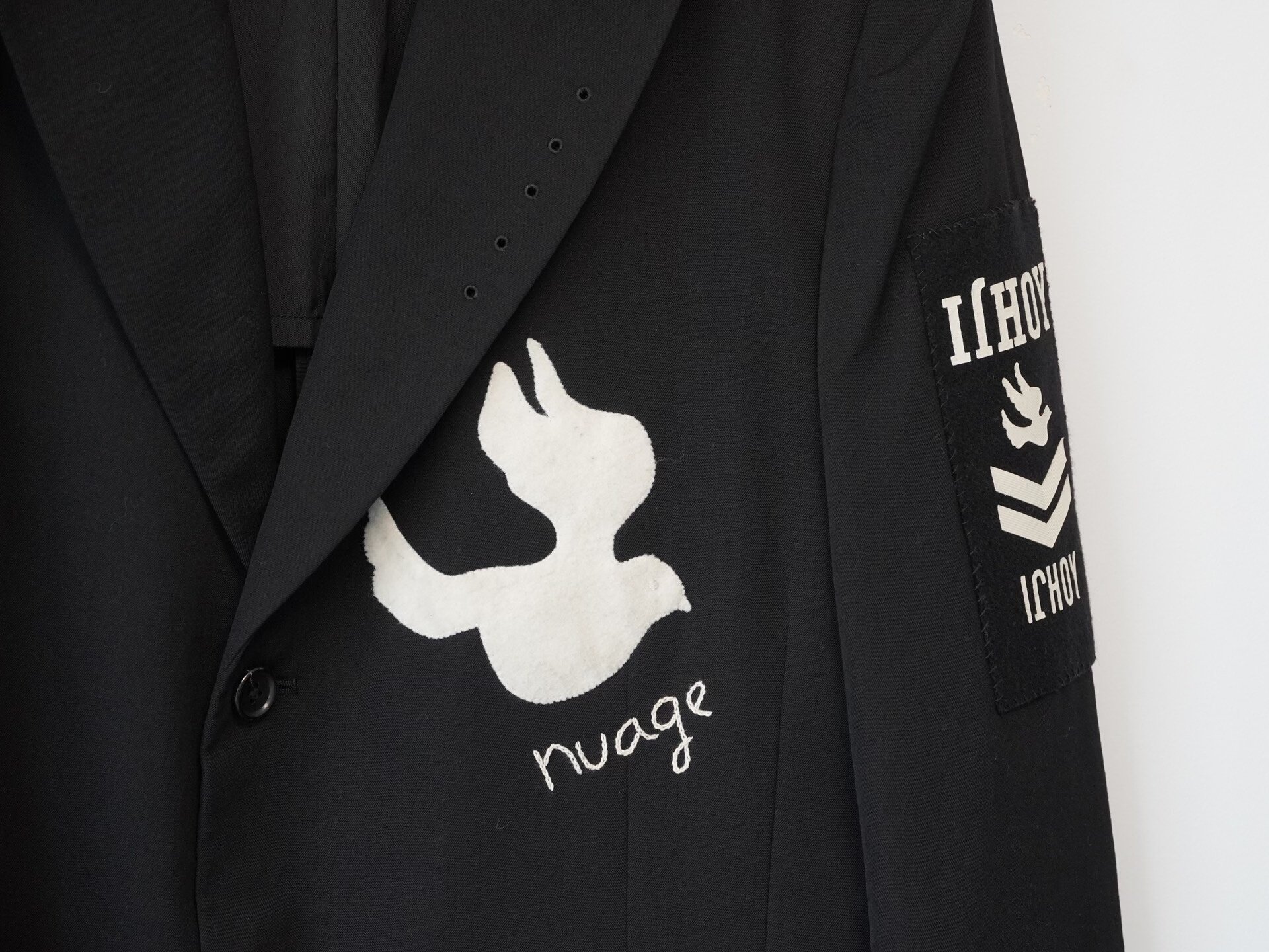 Yohji Yamamoto 2008SS Peace Dove Jacket — label