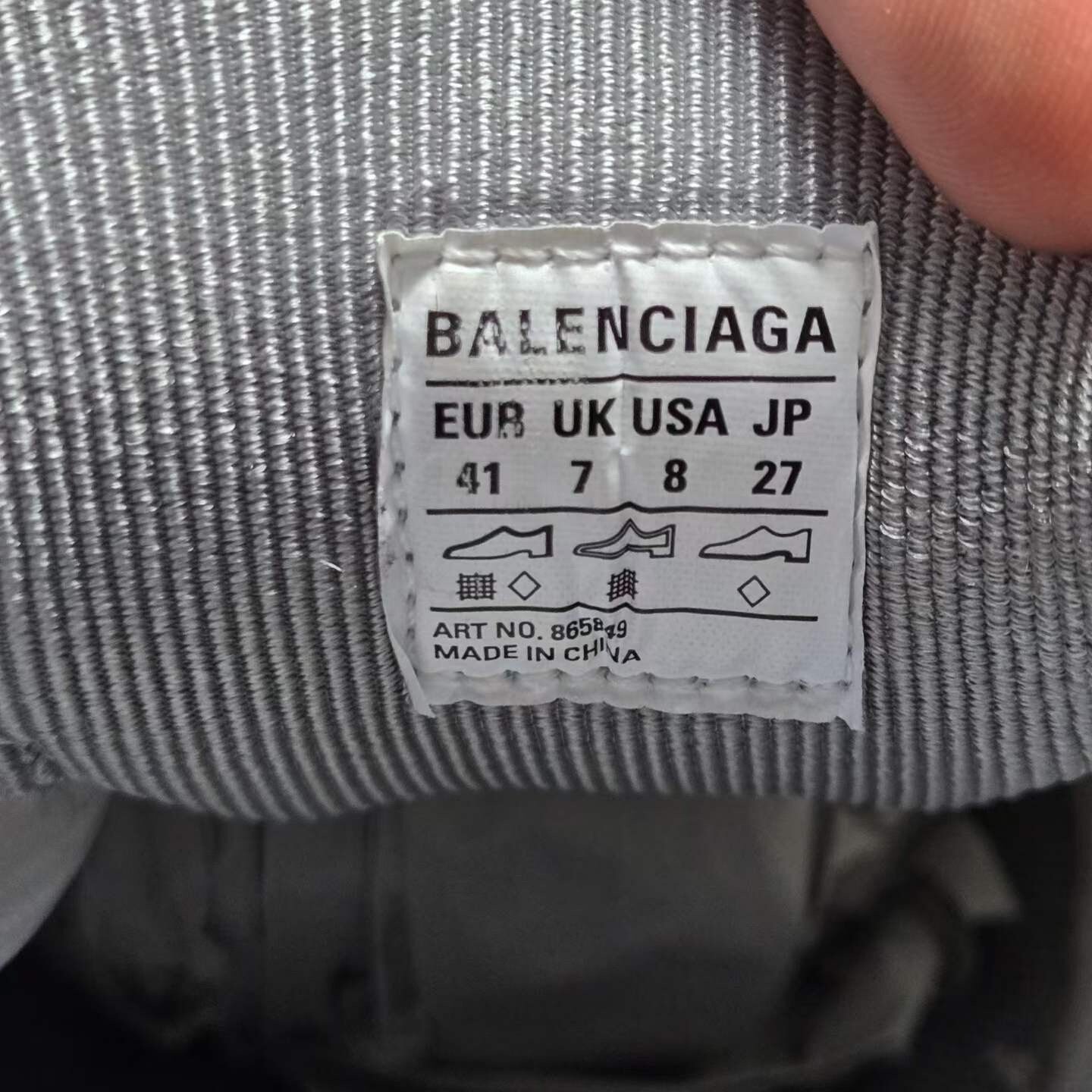 Balenciaga Triple S 2.0 Sneakers — label