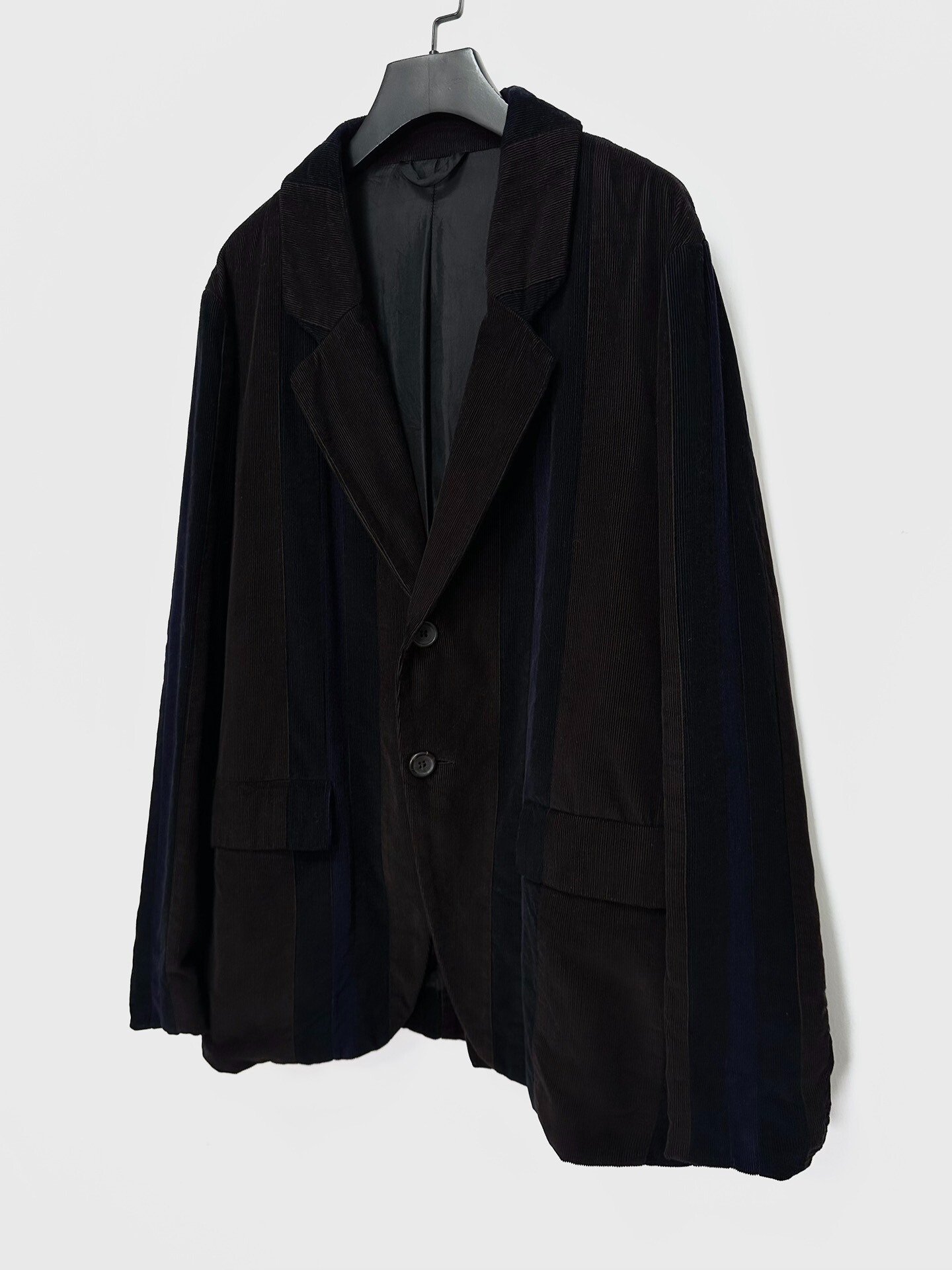 Casey Casey Colorblock Corduroy Blazer — detail