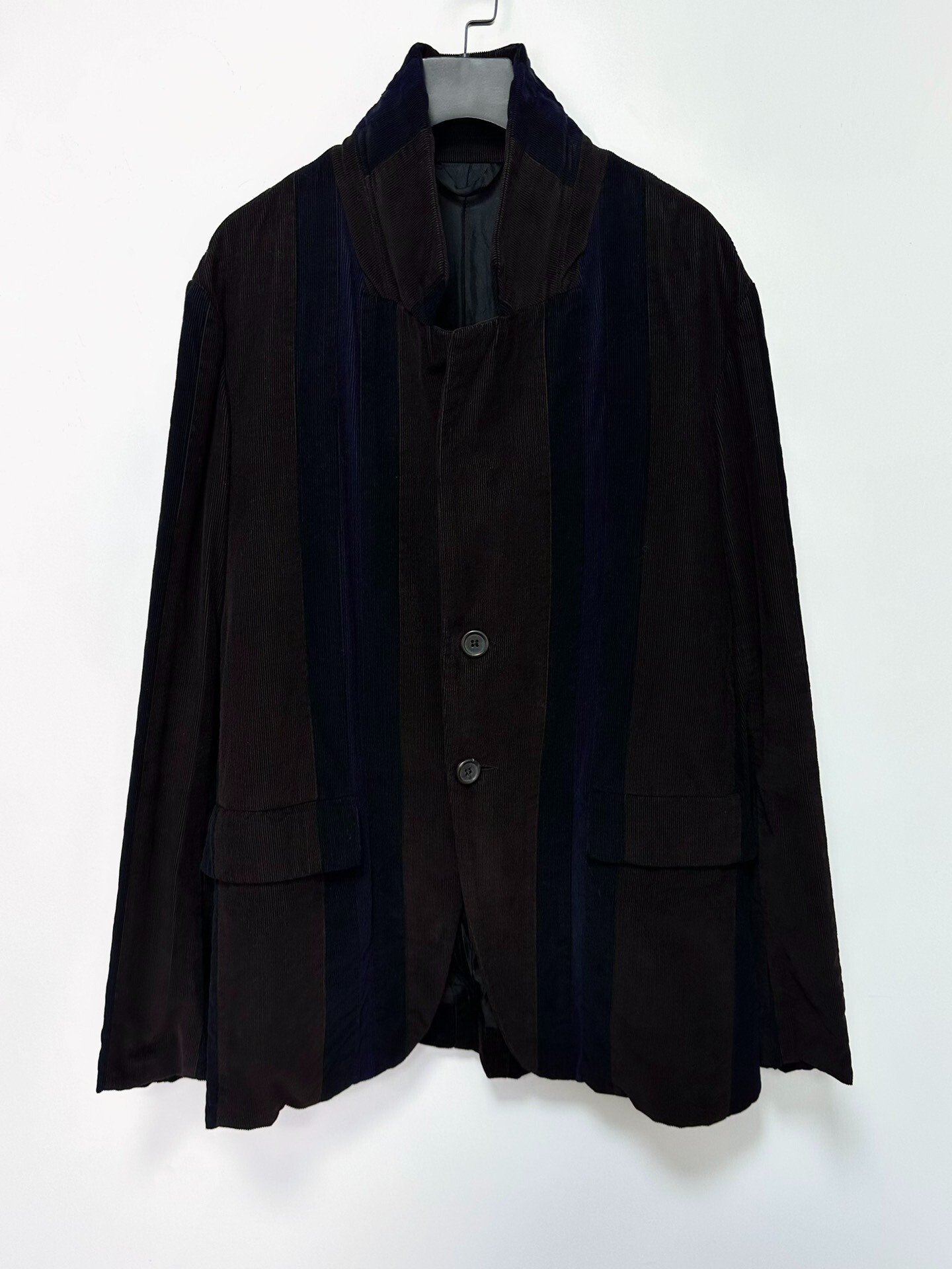 Casey Casey Colorblock Corduroy Blazer — front