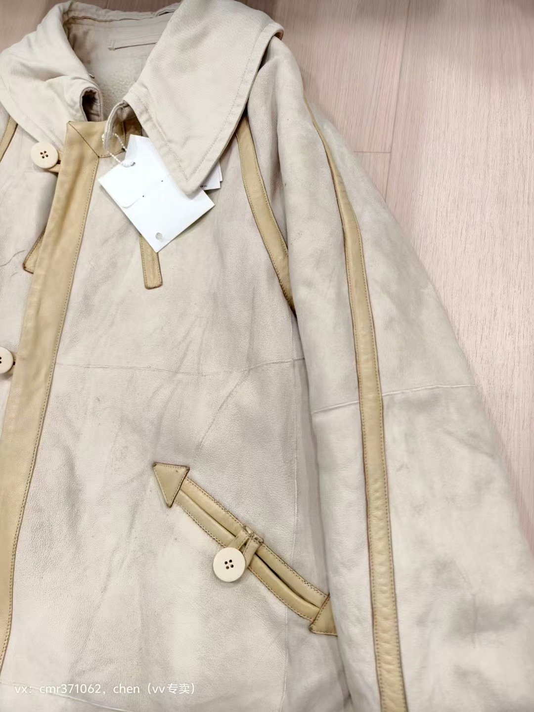 VISVIM 22AW SheEPSKIN COAT — detail