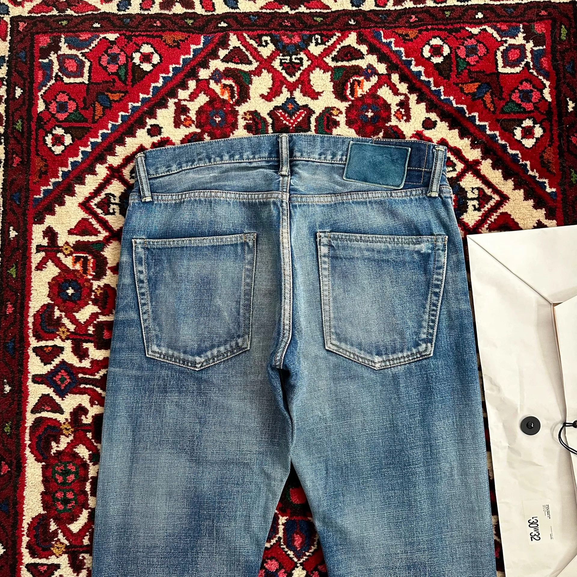 visvim 15aw 01.2D10 Jeans — back