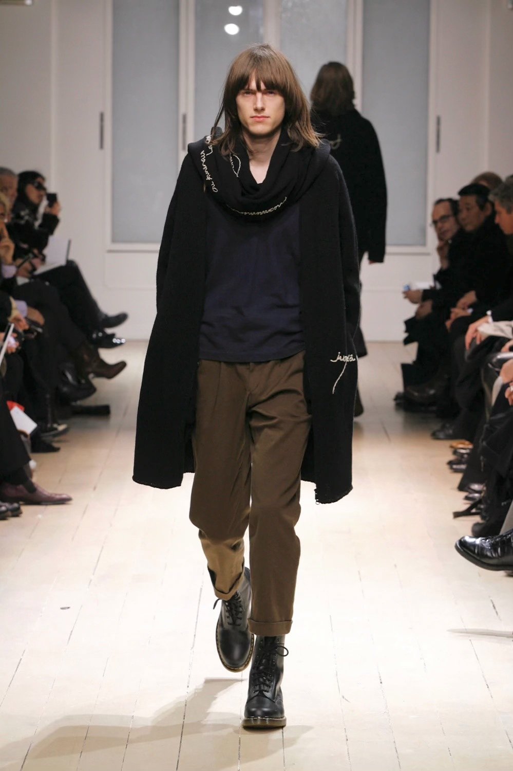 Yohji Yamamoto 07AW Knit Coat — detail