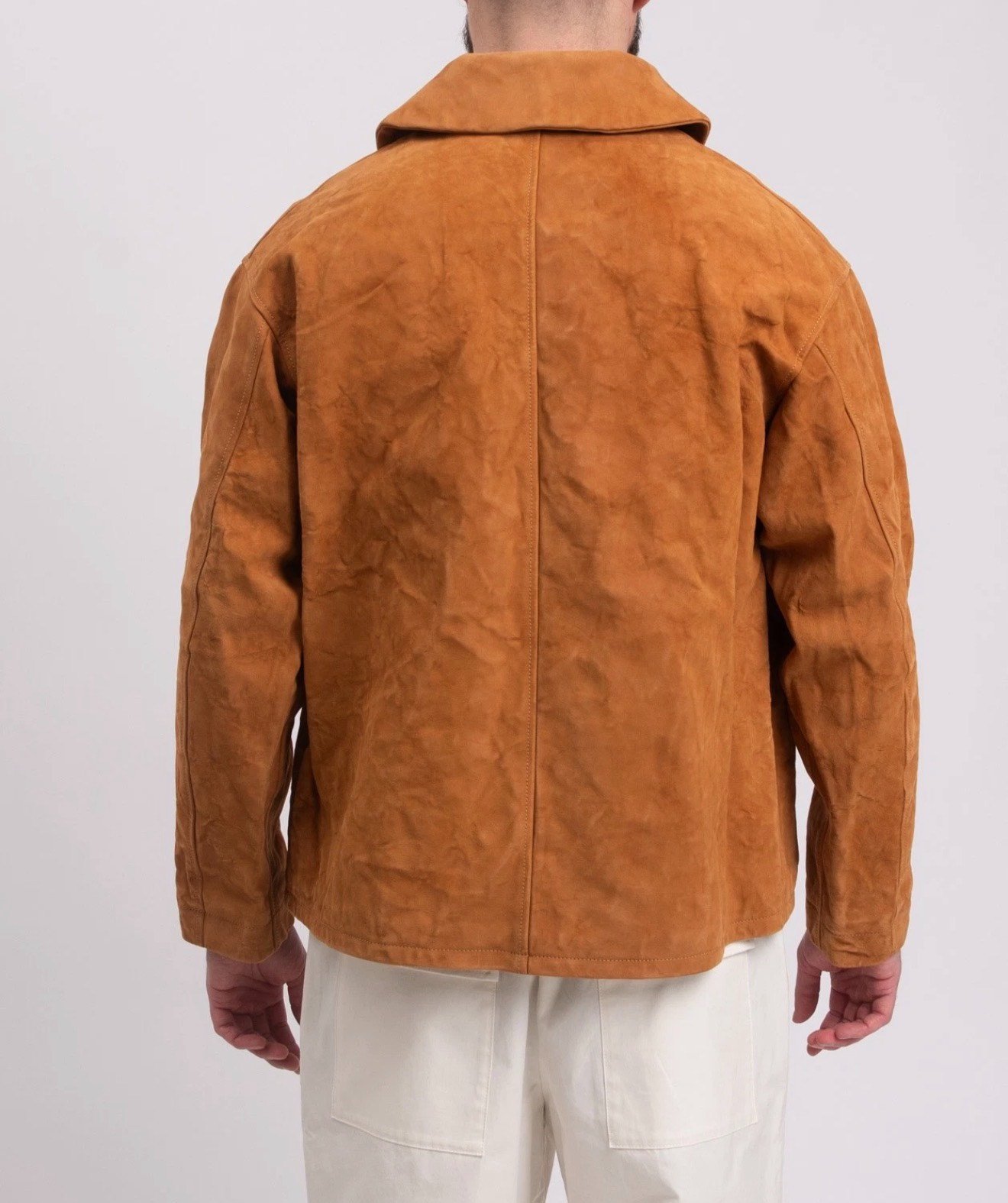 Visvim Baker Coverall Lambskin Jacket — back