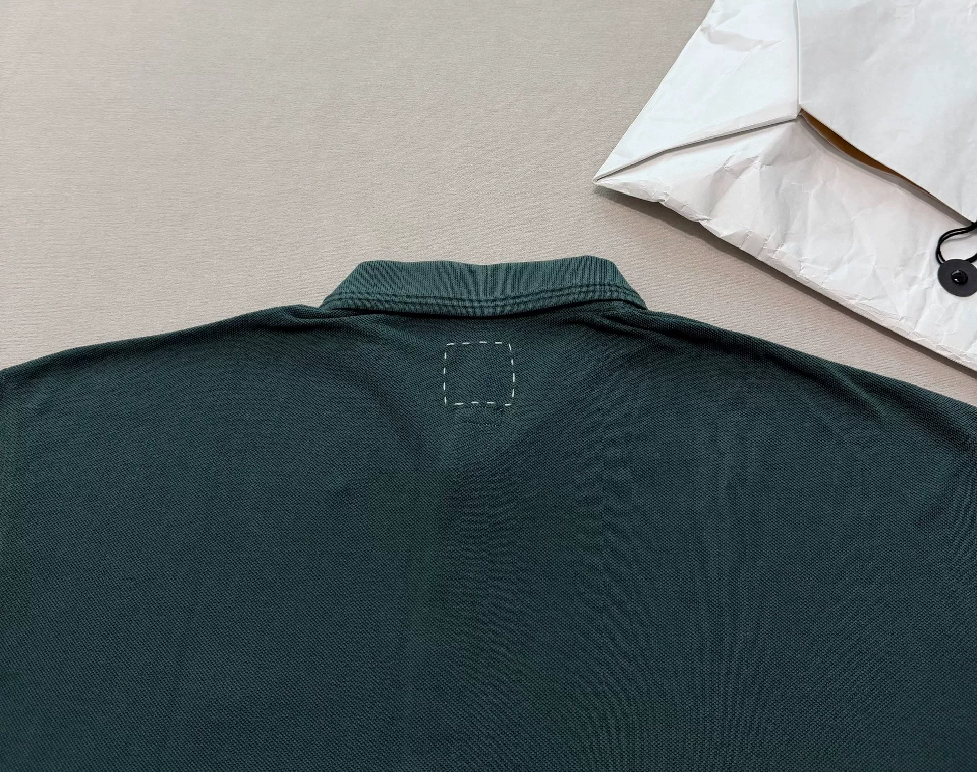 VISVIM 23SS JUMBO WELLER Short-Sleeve Polo — label