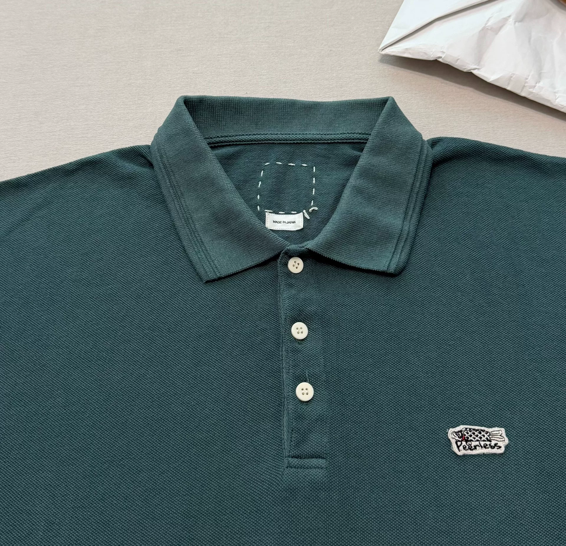 VISVIM 23SS JUMBO WELLER Short-Sleeve Polo — back