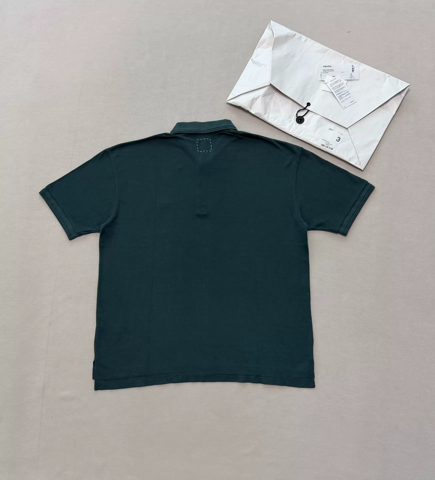 VISVIM 23SS JUMBO WELLER Short-Sleeve Polo — front