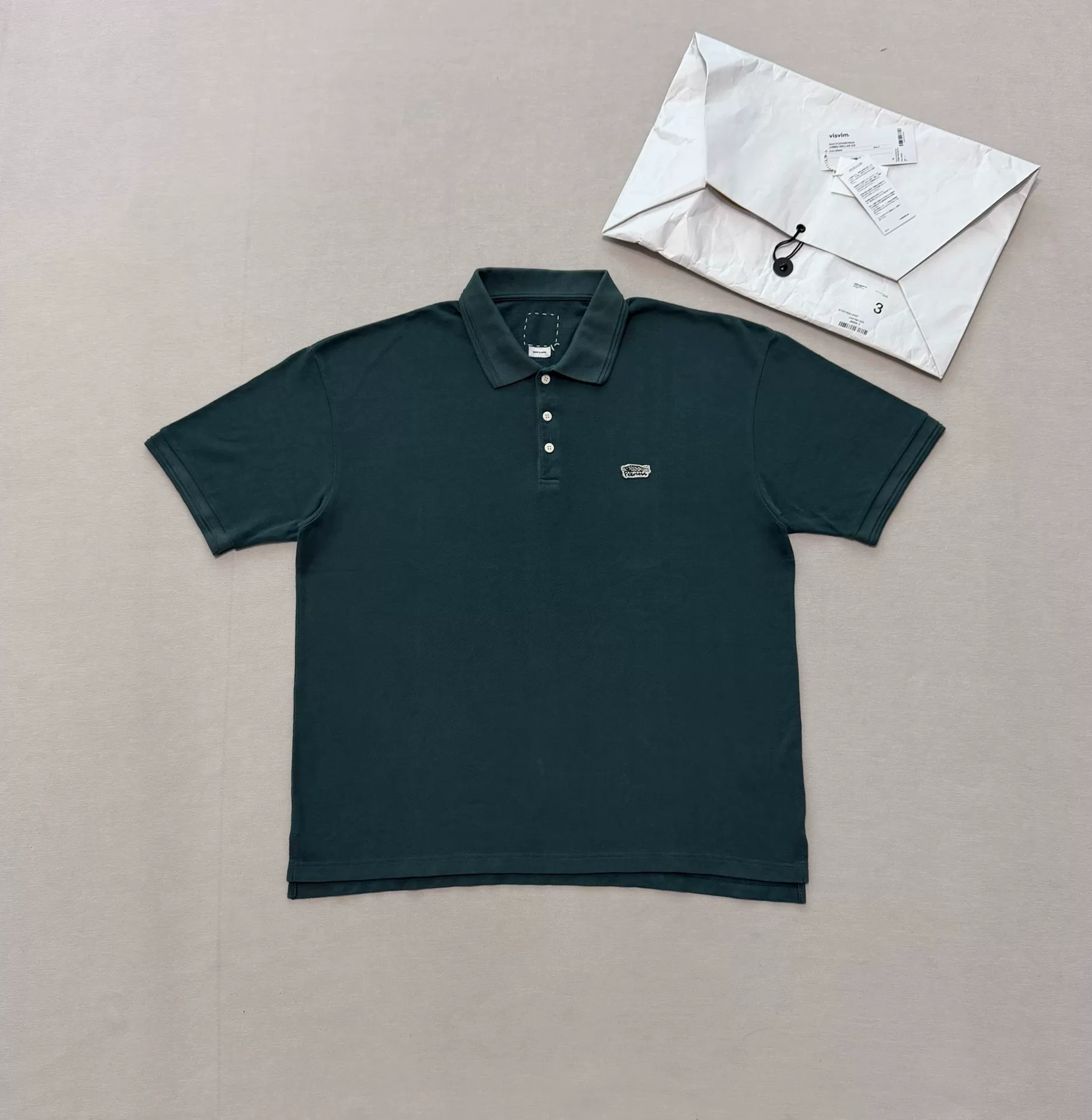 VISVIM 23SS JUMBO WELLER Short-Sleeve Polo