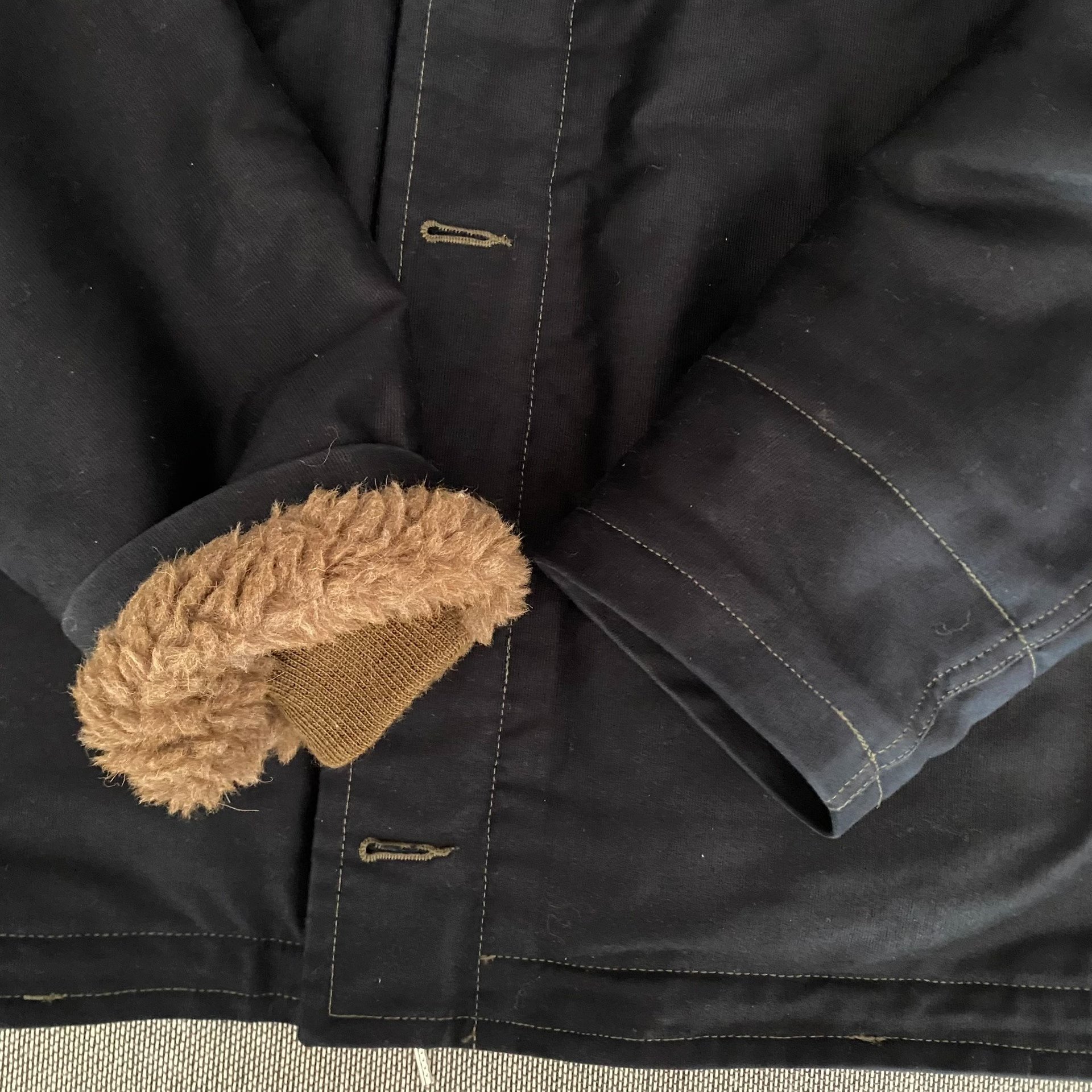Toys Mccoy N1 Fire Engine Jacket — label