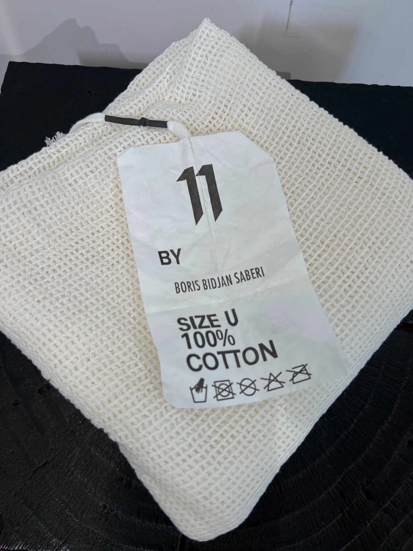 11 by Boris Bidjan Saberi Cotton Scarf