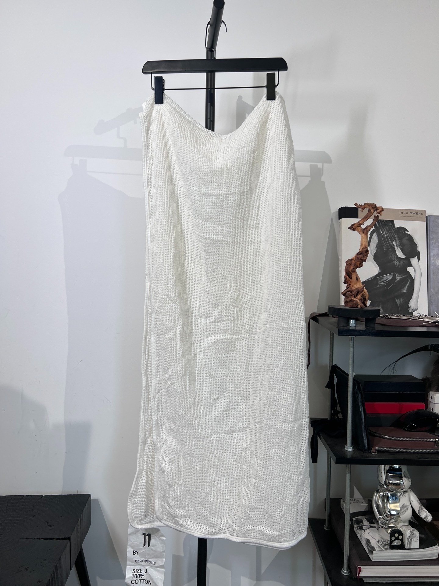 11 by Boris Bidjan Saberi Cotton Scarf — front