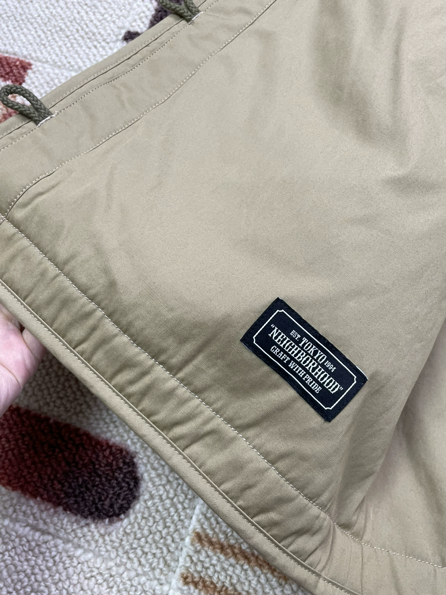 NEIGHBORHOOD DUAL JKT Shearling Jacket — label