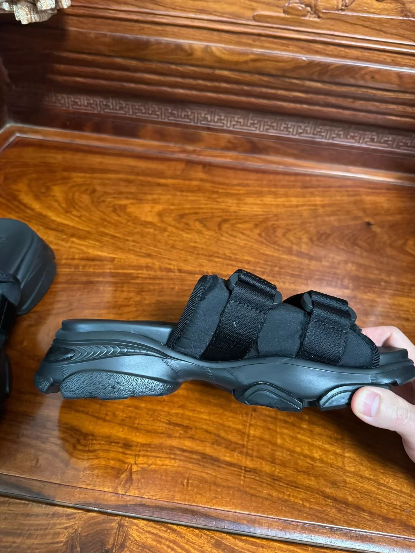 Dior D-Wander Slide Sandals — back