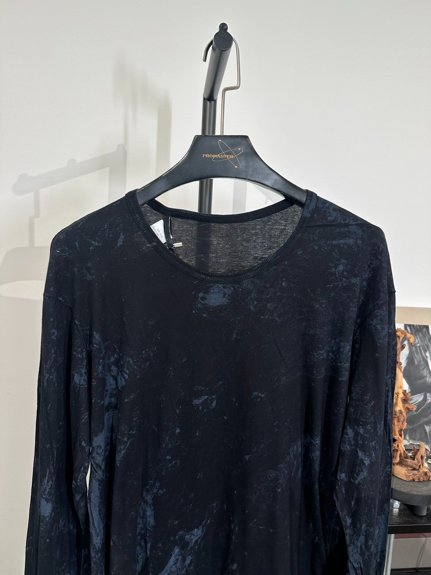 Boris Bidjan Saberi 11by BBS Tie-Dye Long-Sleeve Top — detail