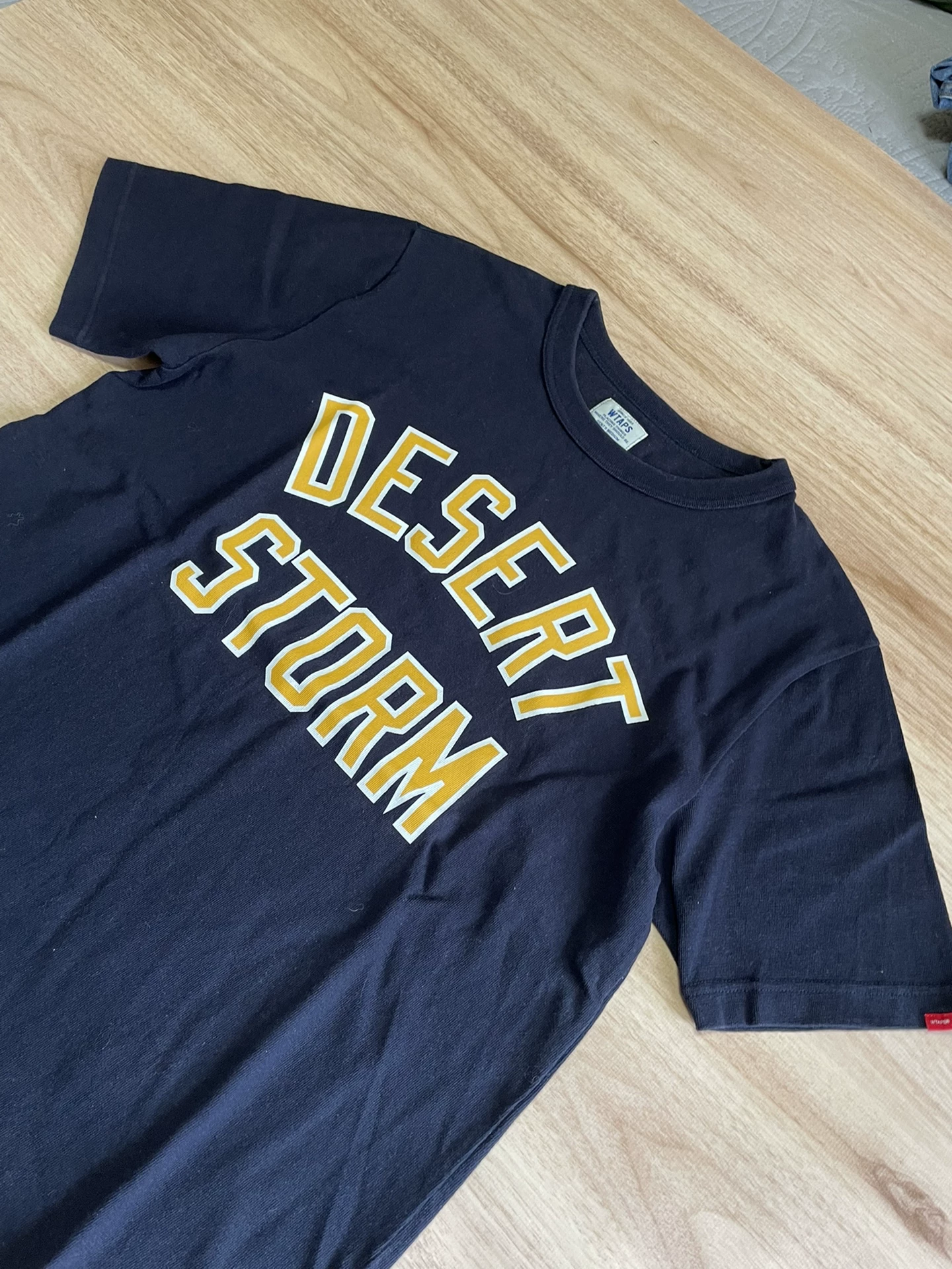 WTAPS 14SS Design Graphic Short-Sleeve T-Shirt — detail