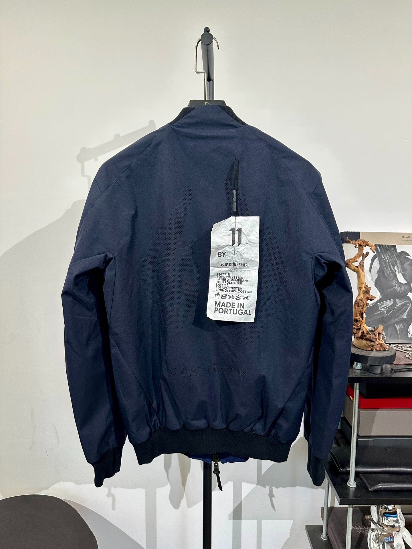 Boris Bidjan Saberi Reversible Bomber Jacket — front