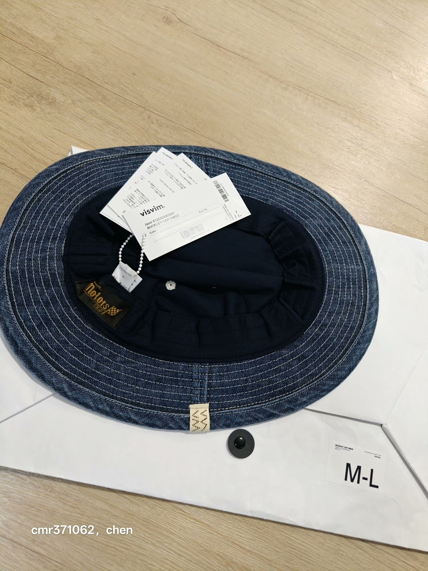 VISVIM SPOT BUCKLEY CAP Limited — front