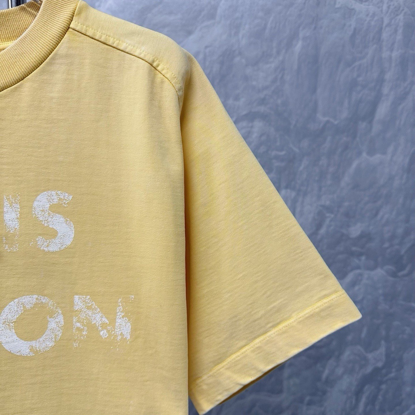 Louis Vuitton FW24 Distressed Print Chain Tee — back