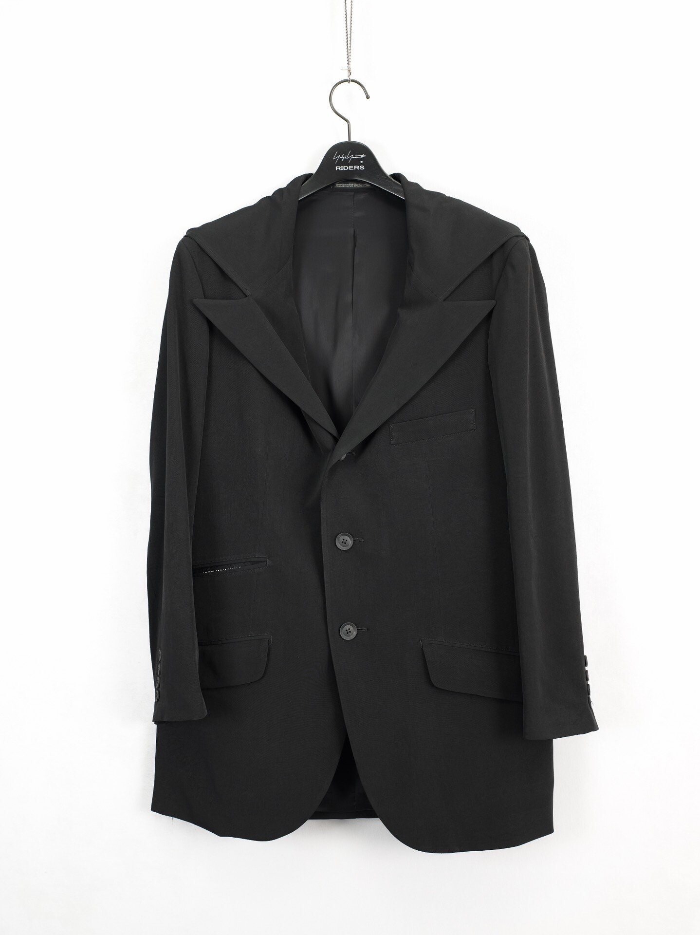 Yohji Yamamoto 23SS Hooded Triacetate Coat