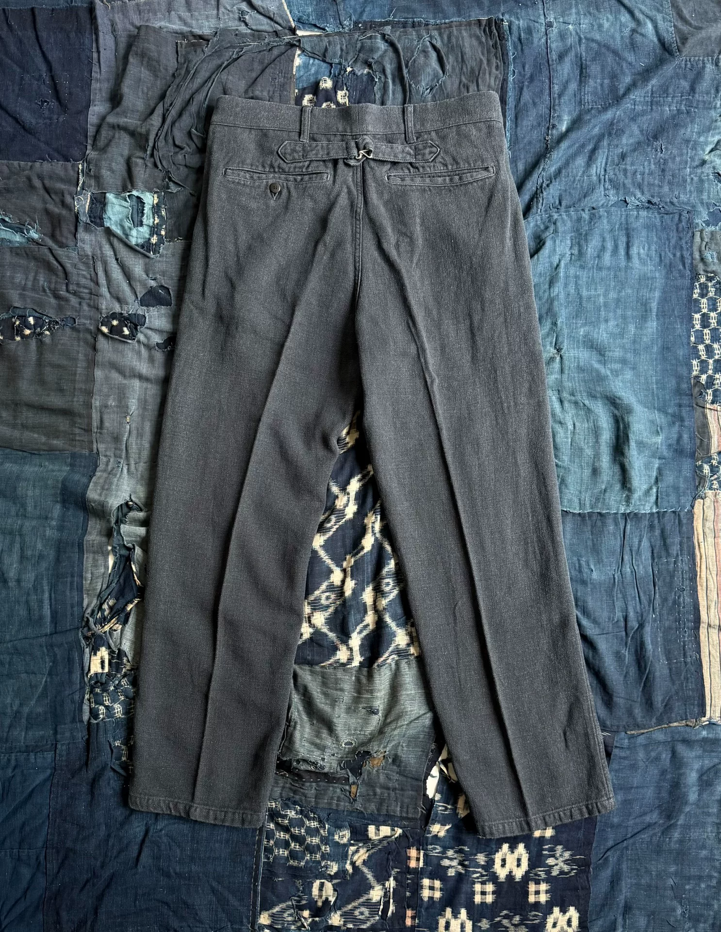 VISVIM 25AW ICT ALPER PANTS DMGD — front