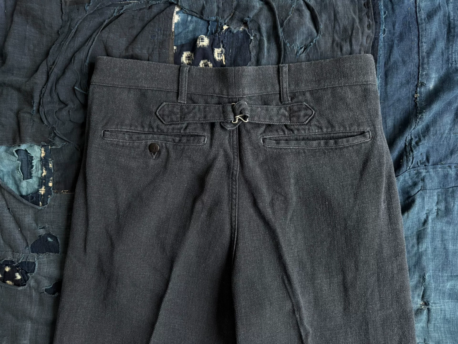 VISVIM 25AW ICT ALPER PANTS DMGD — back