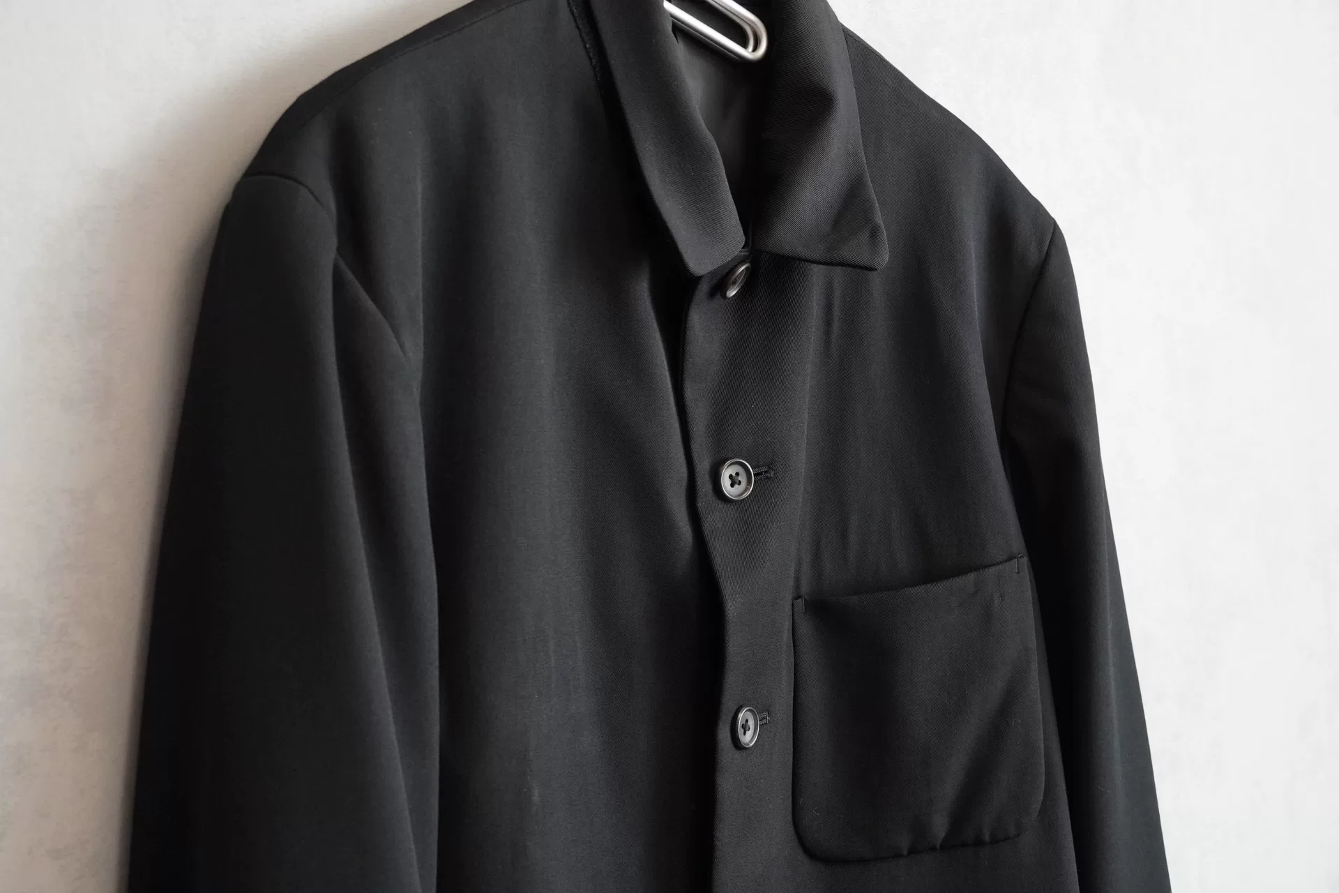 Yohji Yamamoto 97AW Wool Jacket — detail
