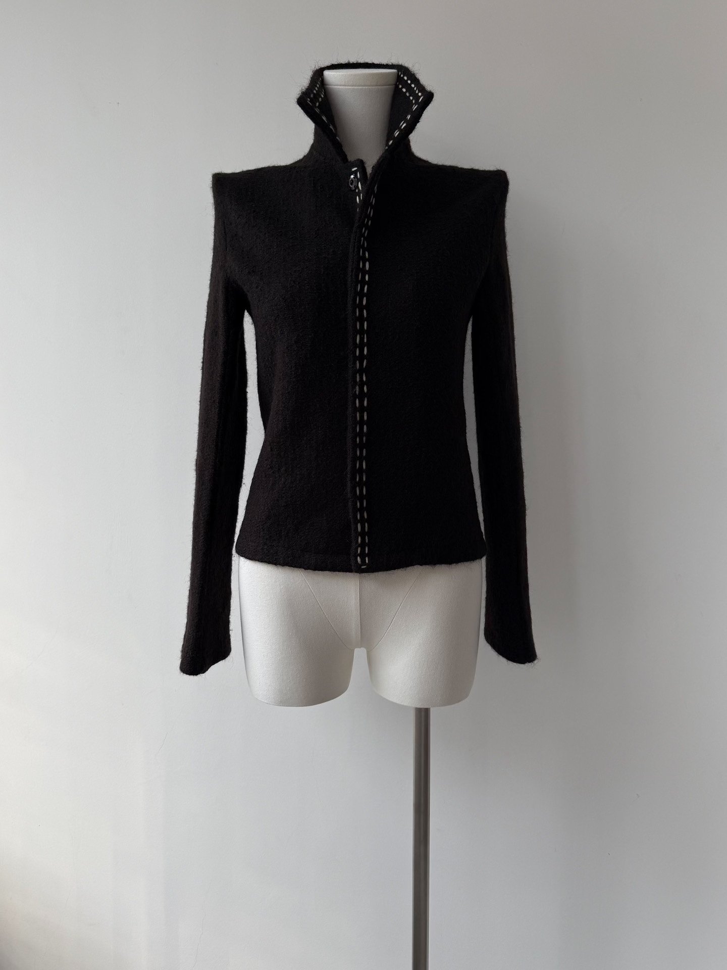 Yohji Yamamoto Y's 2000AW Wool Coat — detail