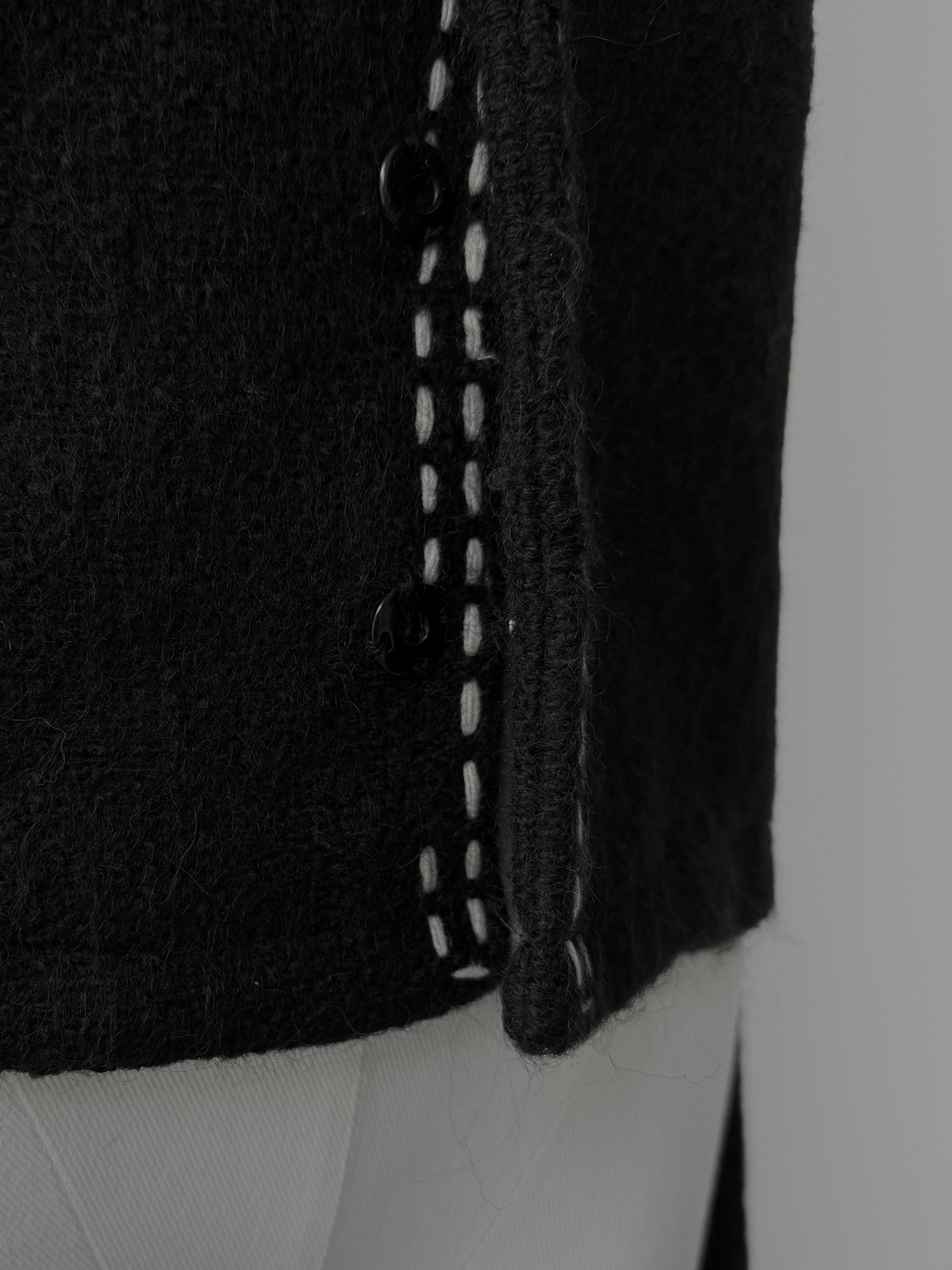 Yohji Yamamoto Y's 2000AW Wool Coat — label