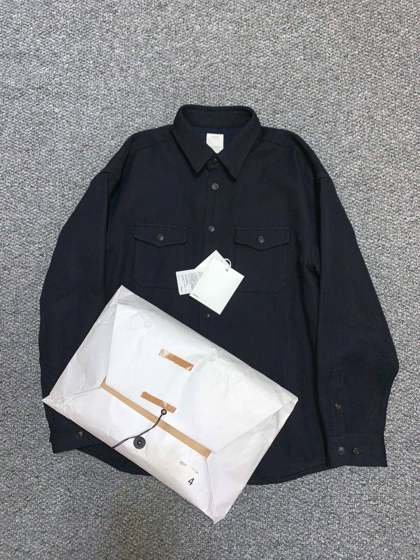 visvim Lumber Wool Linen Shirt