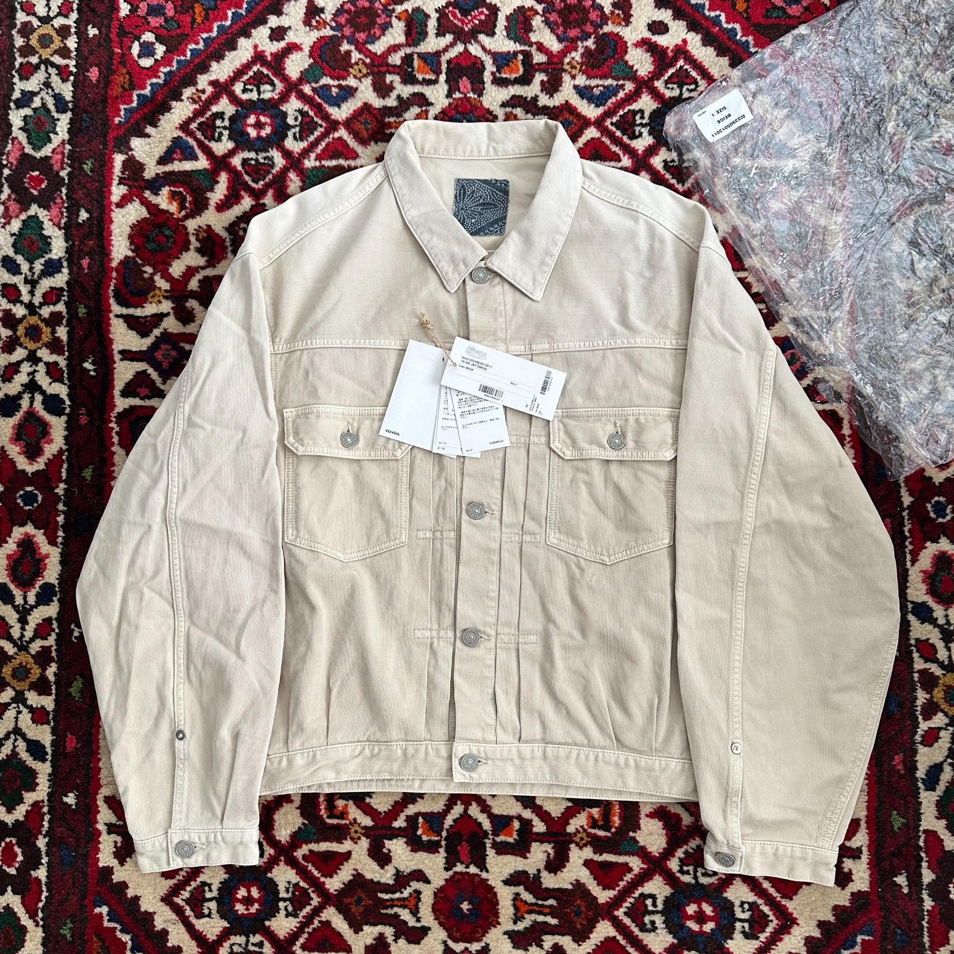 VISVIM 23 ICT 101XX JKT DMGD Jacket