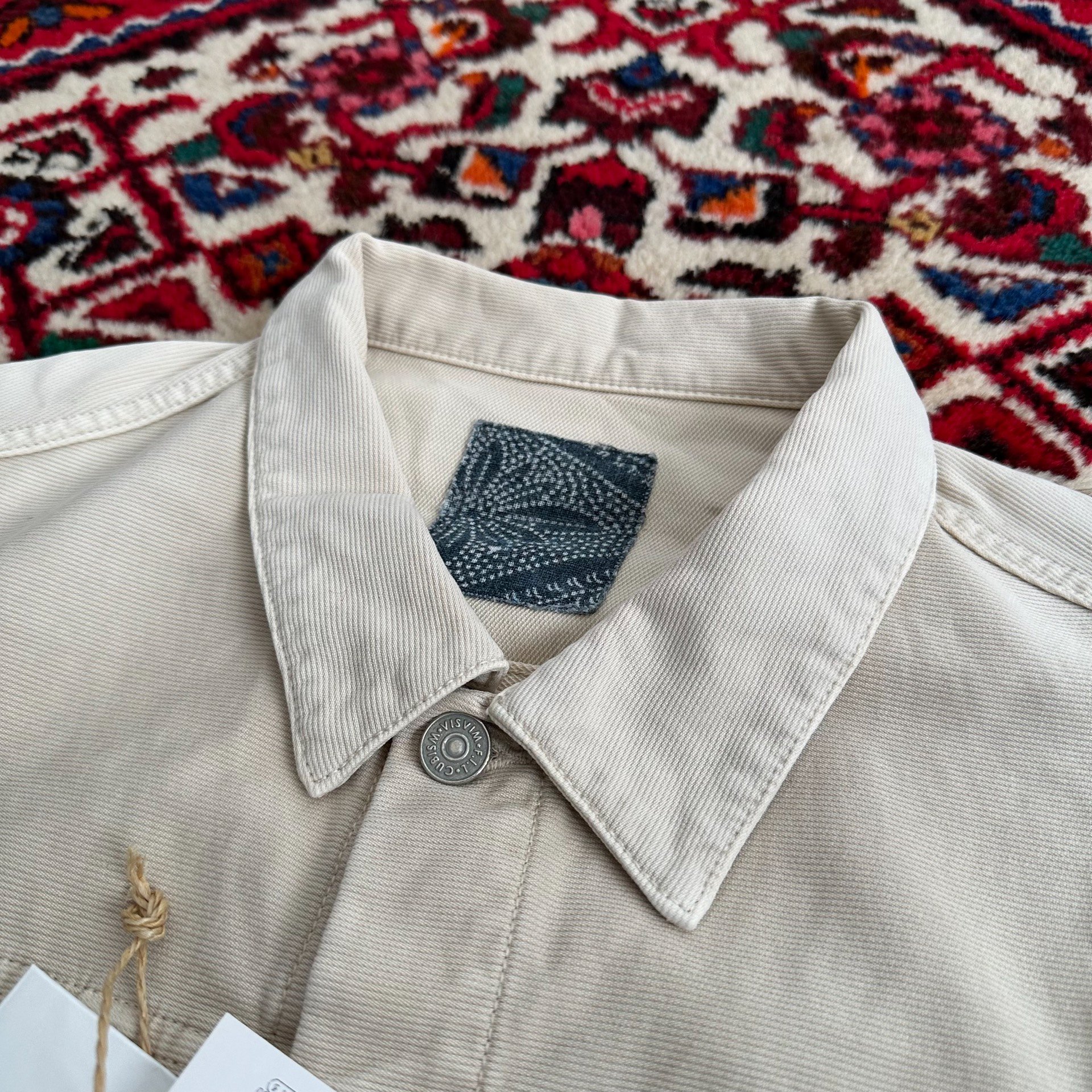 VISVIM 23 ICT 101XX JKT DMGD Jacket — back