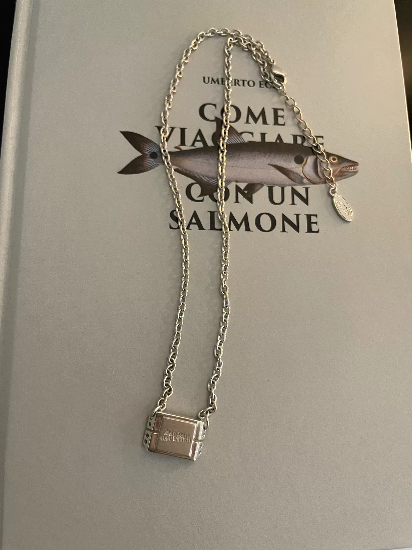 Jean Paul Gaultier 925 Silver Pendant Necklace