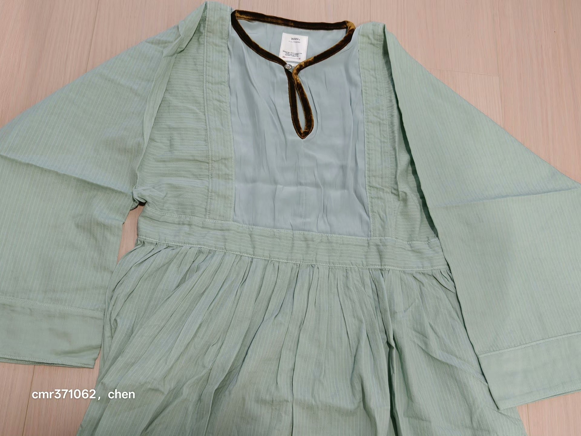 visvim 21ss Hippie Dress — front