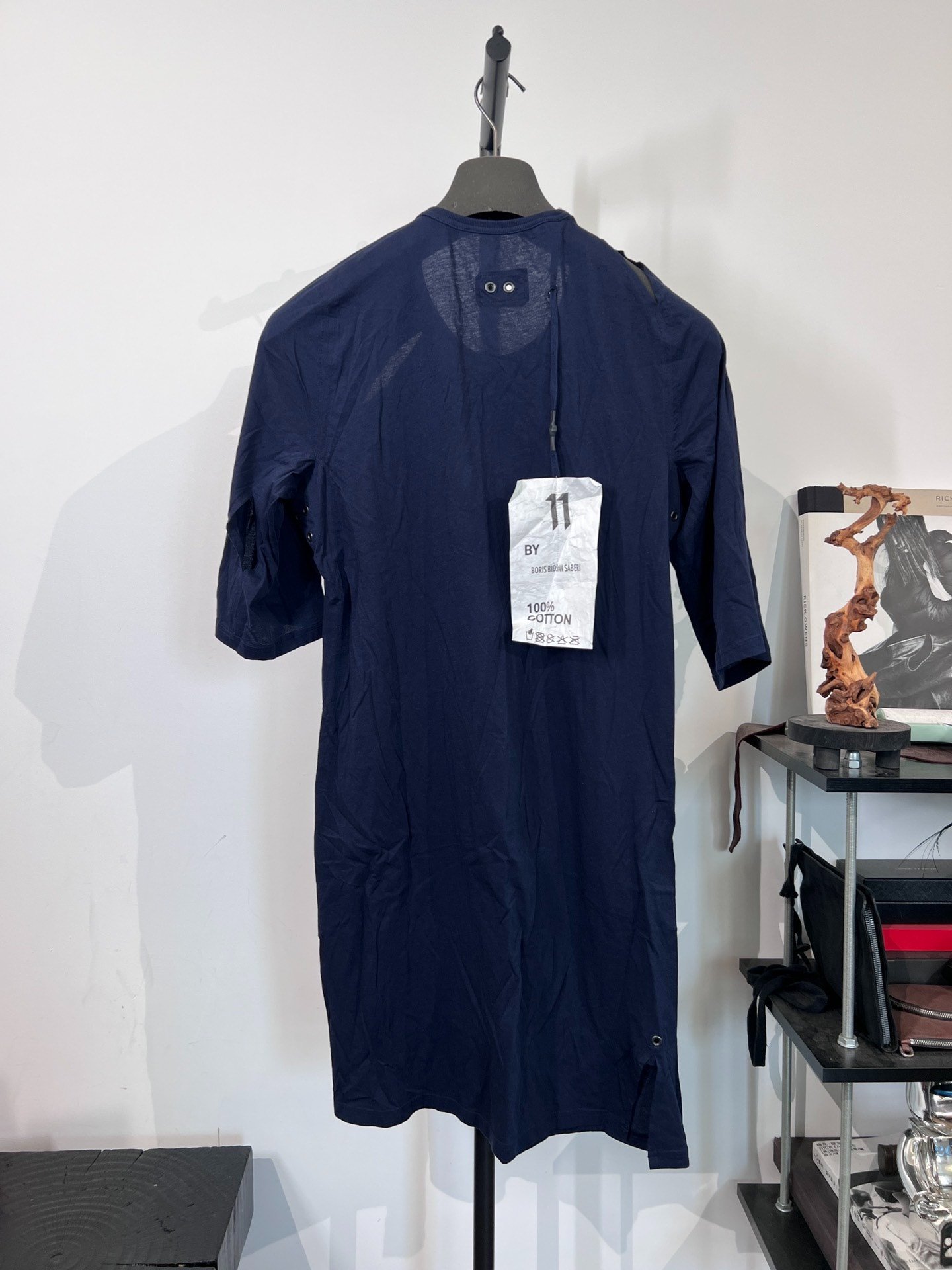 Boris Bidjan Saberi 11by bbs TS2F Eyelet T-shirt — front