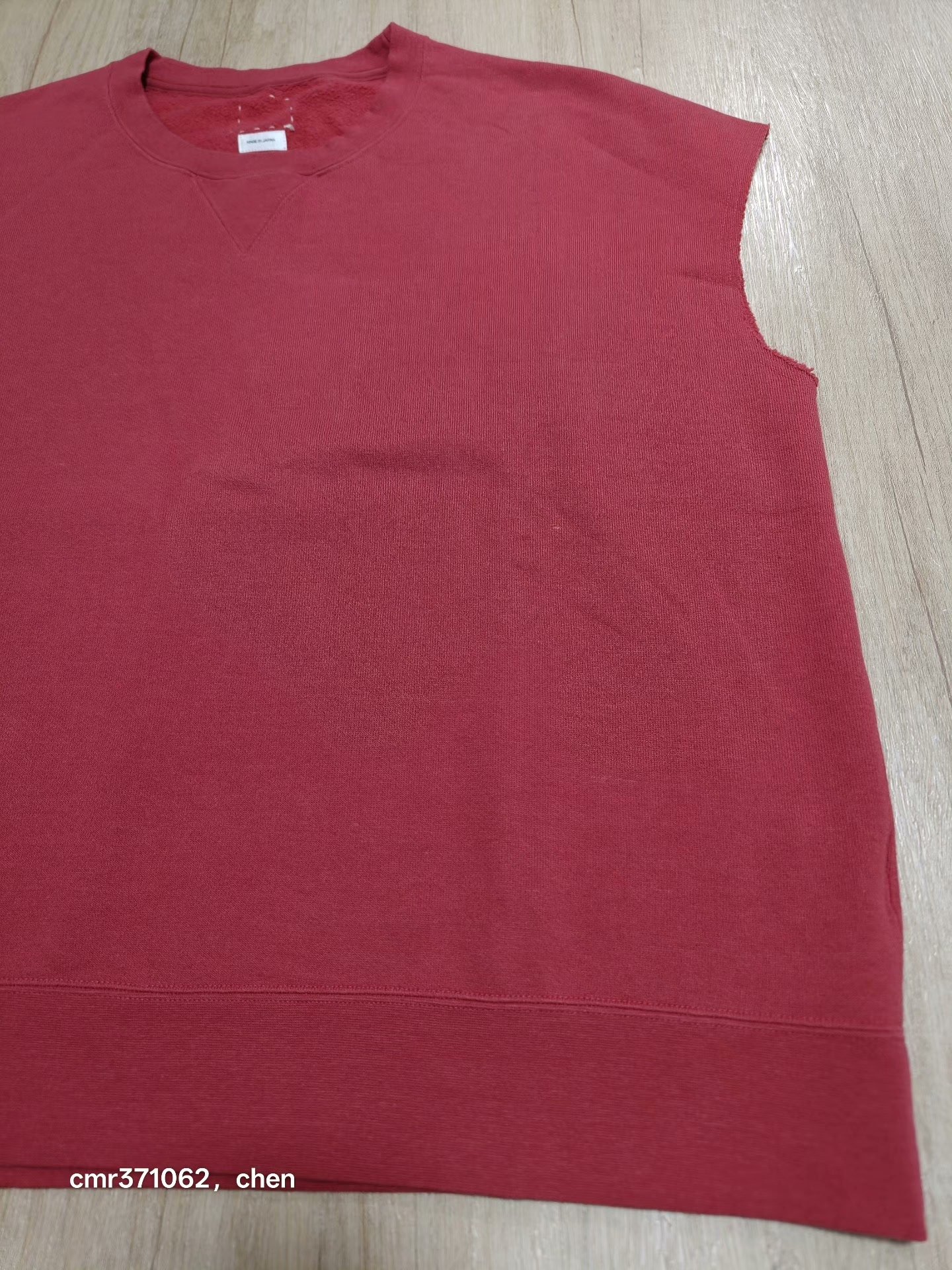 VISVIM 24SS MONDO SWEAT S/L — back